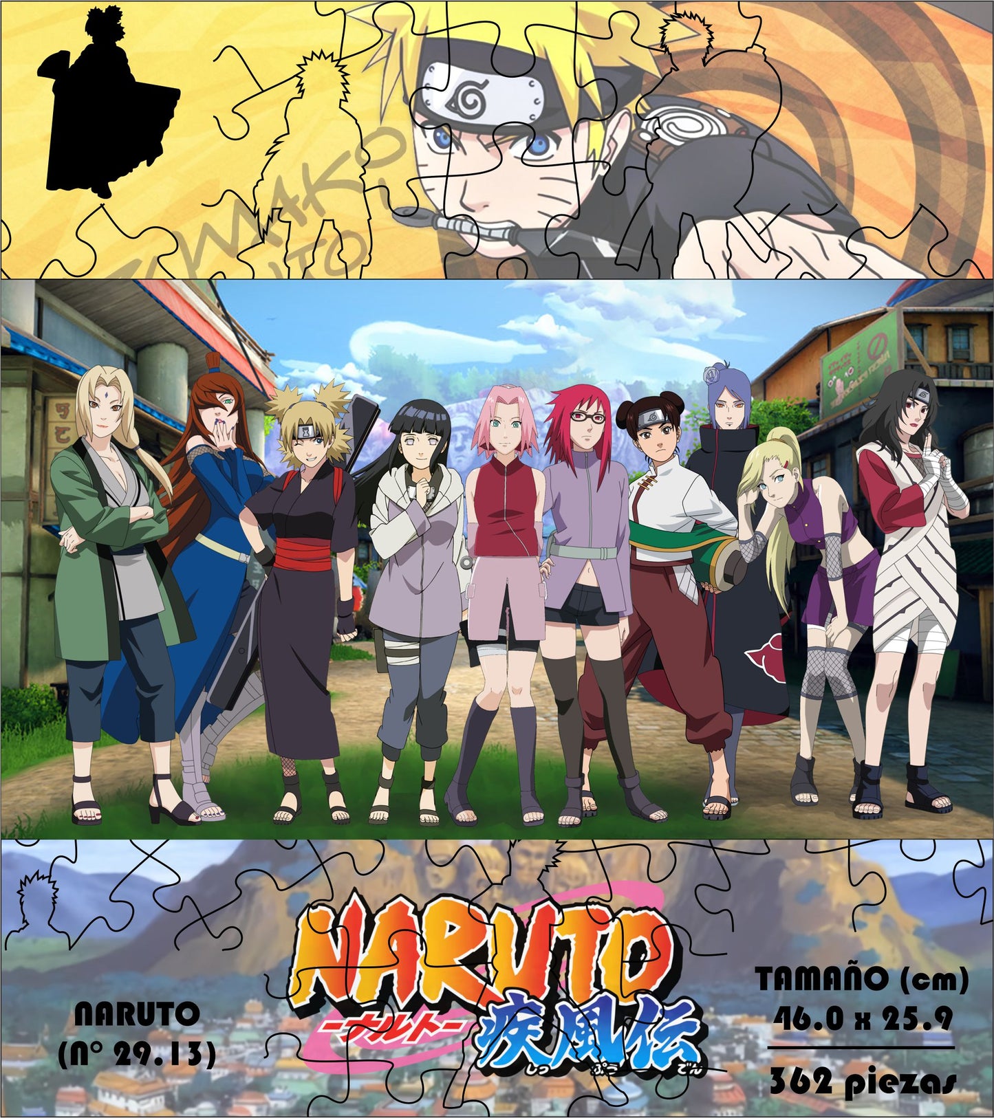 Rompecabezas Pers.Naruto  C:29.13 Puzzles Peru