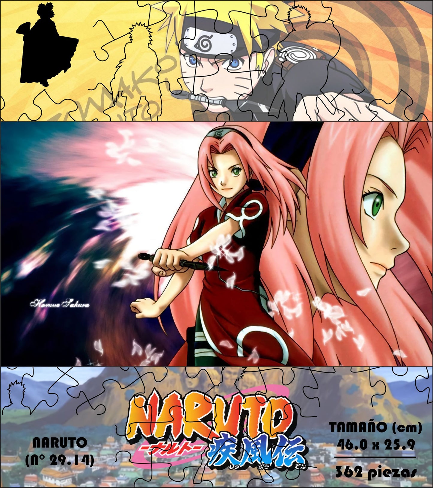 Rompecabezas Pers.Naruto  C:29.14 Puzzles Peru