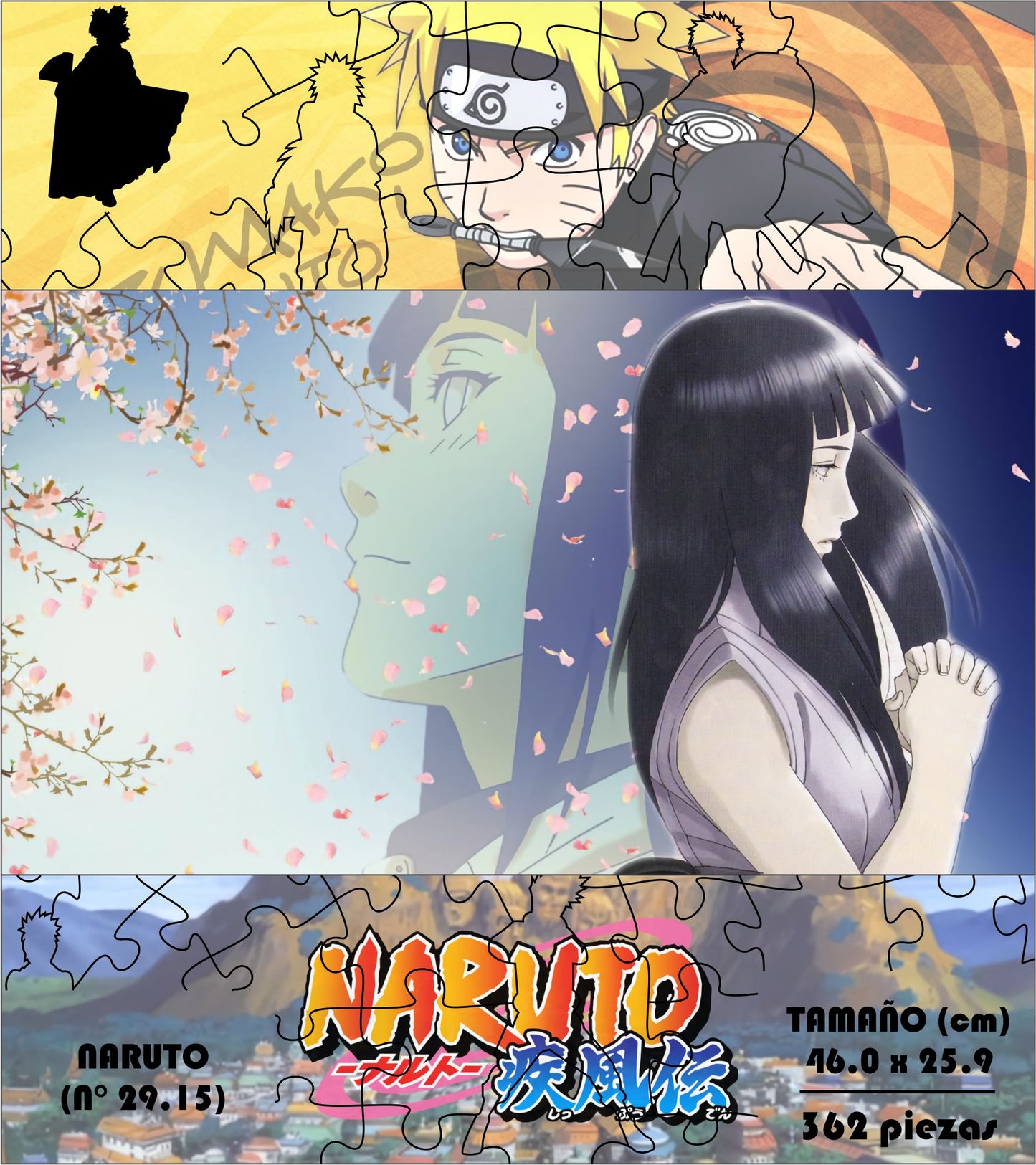 Rompecabezas Pers.Naruto  C:29.15 Puzzles Peru