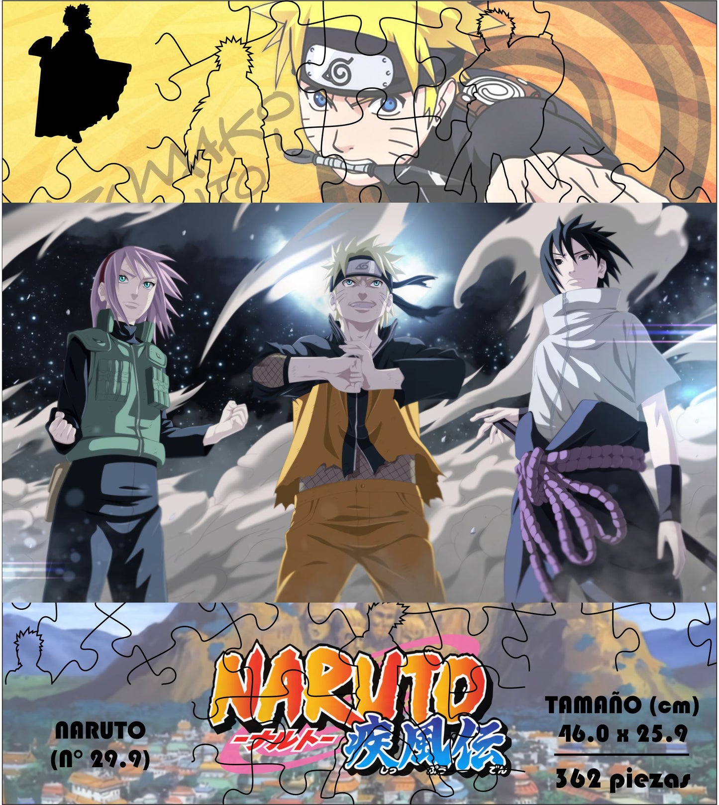 Rompecabezas Pers.Naruto  C:29.9 Puzzles Peru