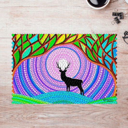 Rompecabezas Pers.Venado  C:3.15 Puzzles Peru