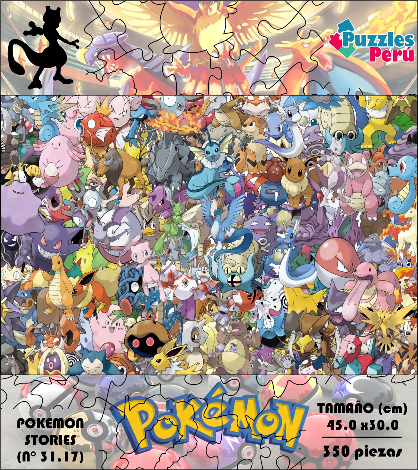 Rompecabezas Pers.Pokemon  C:31.17 Puzzles Peru