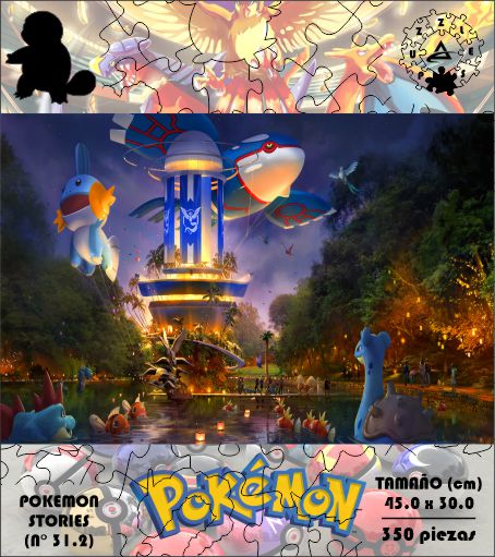 Rompecabezas Pers.Pokemon  C:31.2 Puzzles Peru