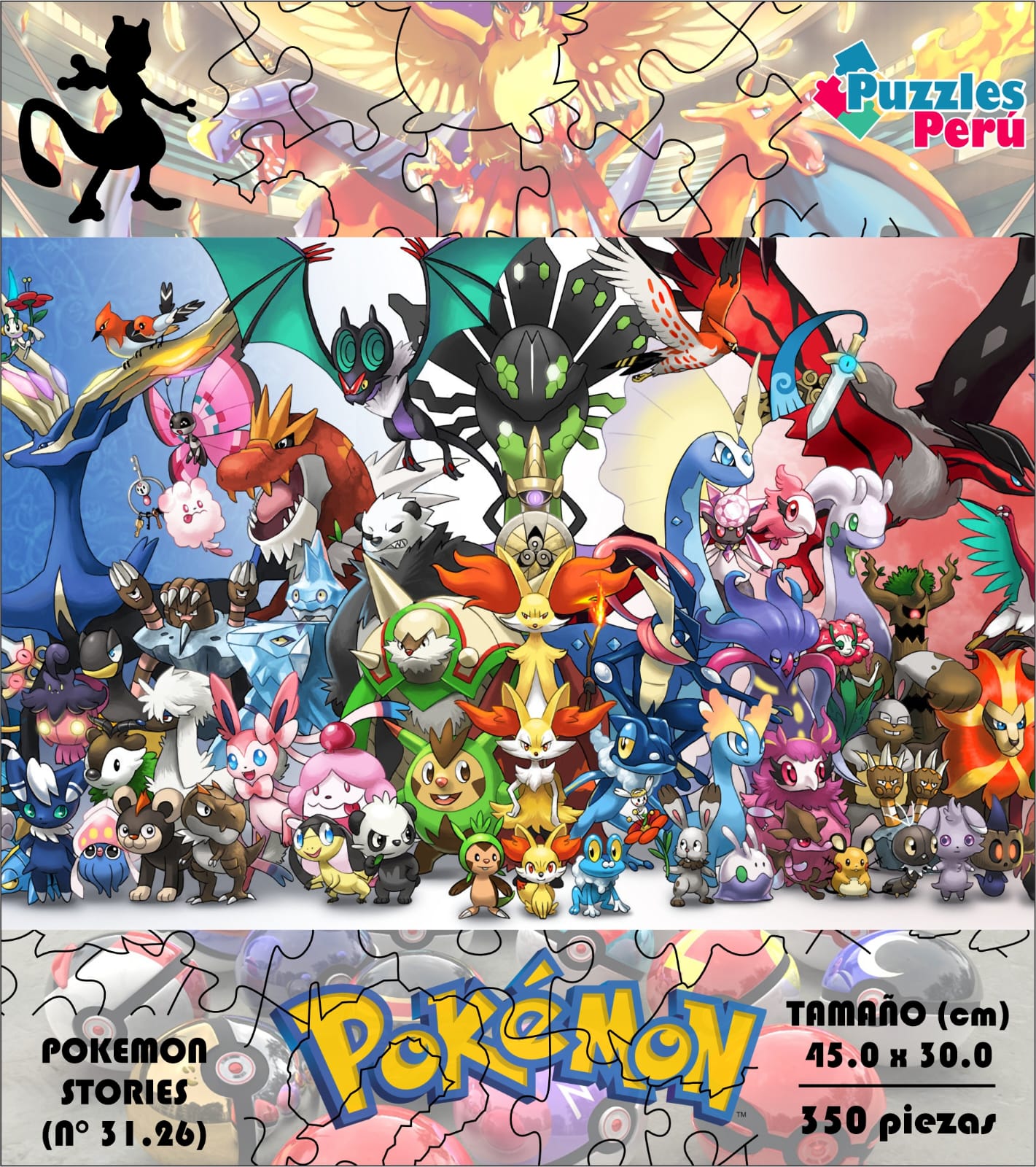 Rompecabezas Pers.Pokemon  C:31.26 Puzzles Peru