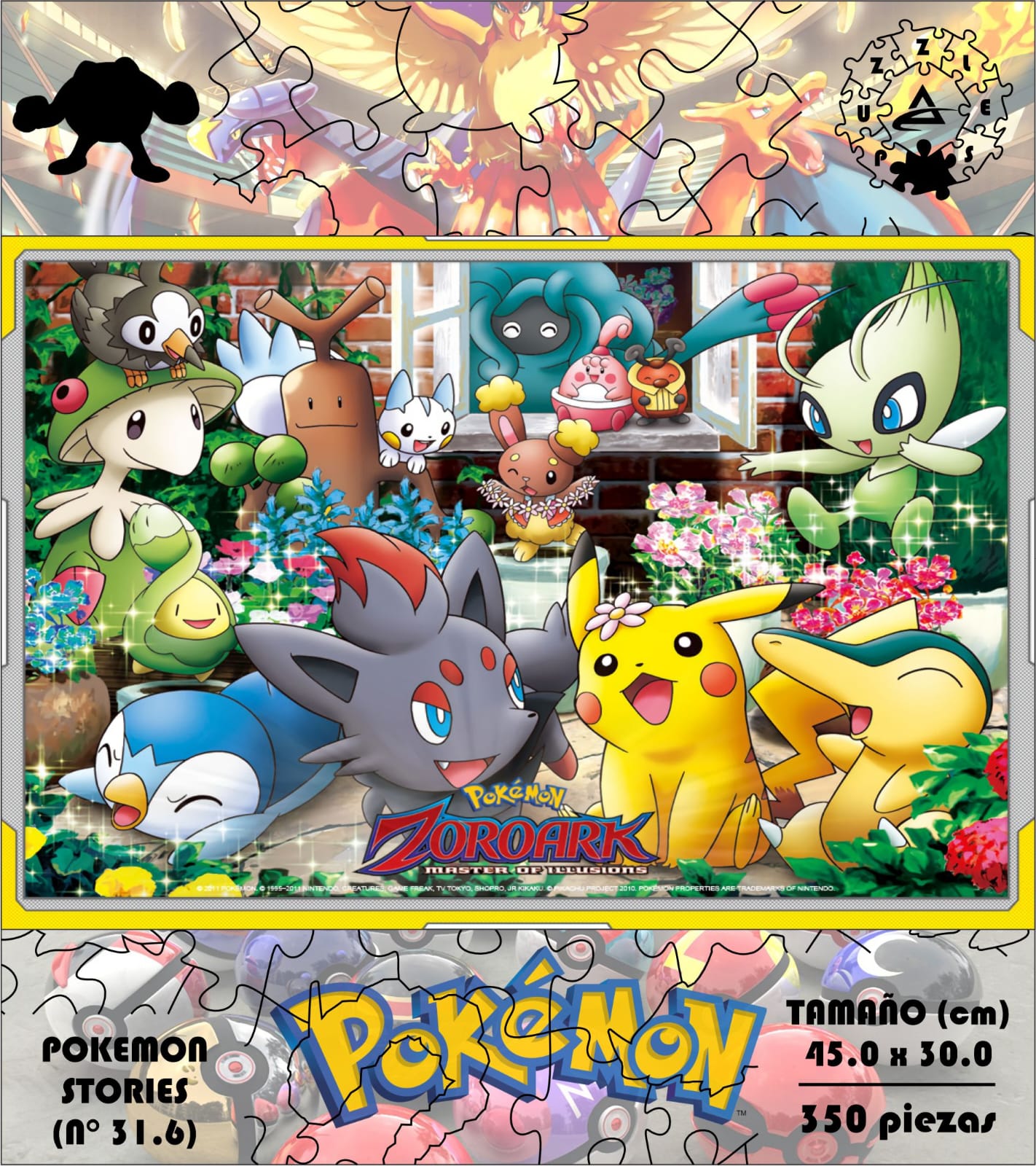 Rompecabezas Pers.Pokemon  C:31.6 Puzzles Peru