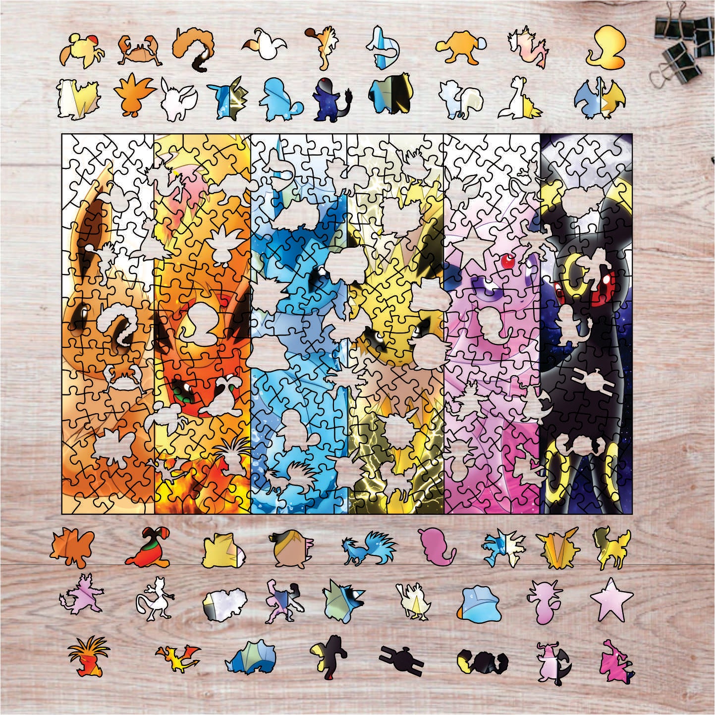 Rompecabezas Pers.Pokemon  C:31.8 Puzzles Peru