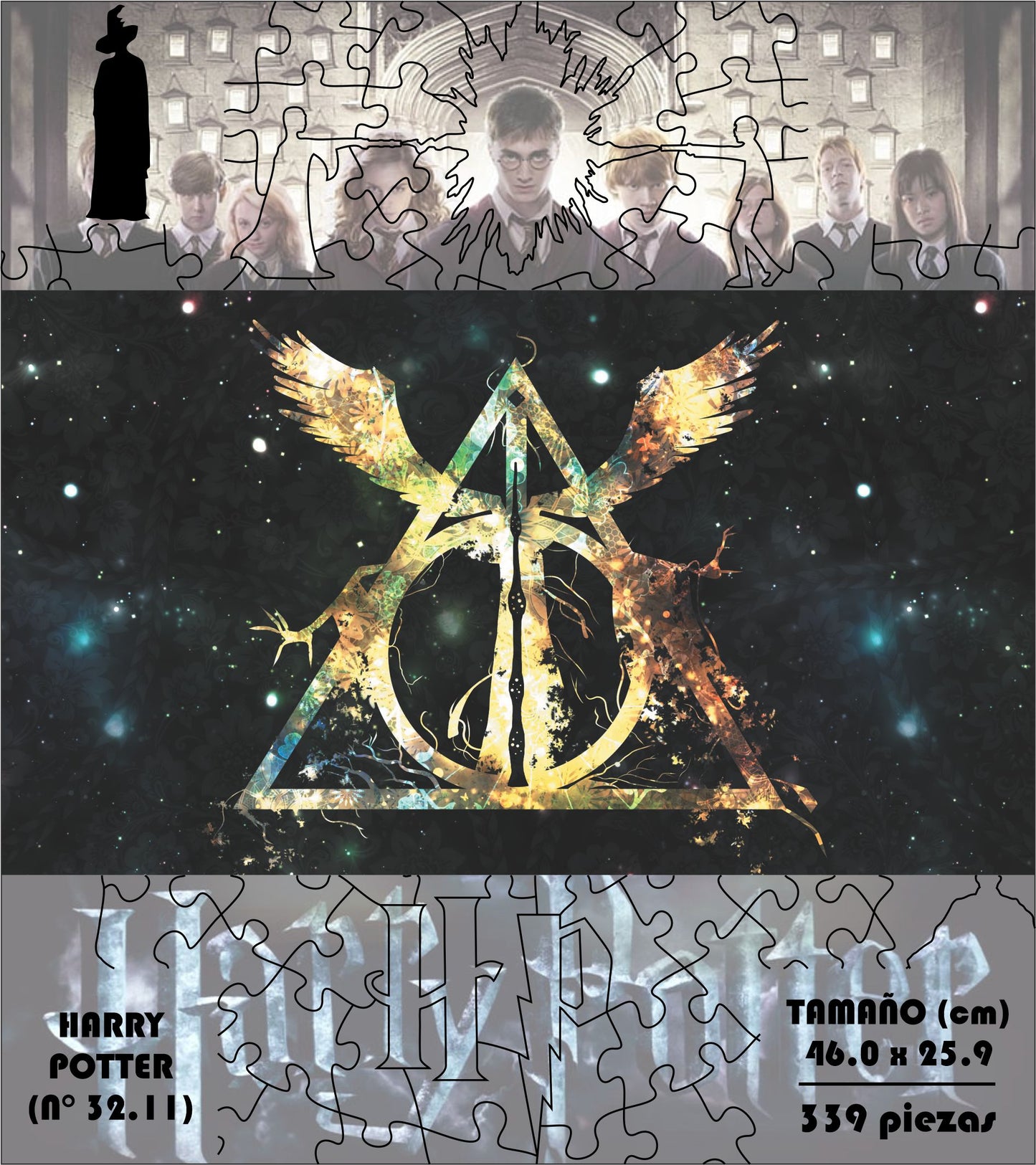 Rompecabezas Pers.Harry Potter  C:32.11 Puzzles Peru