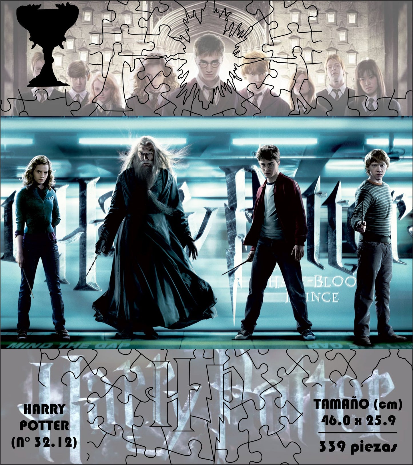 Rompecabezas Pers.Harry Potter  C:32.12 Puzzles Peru