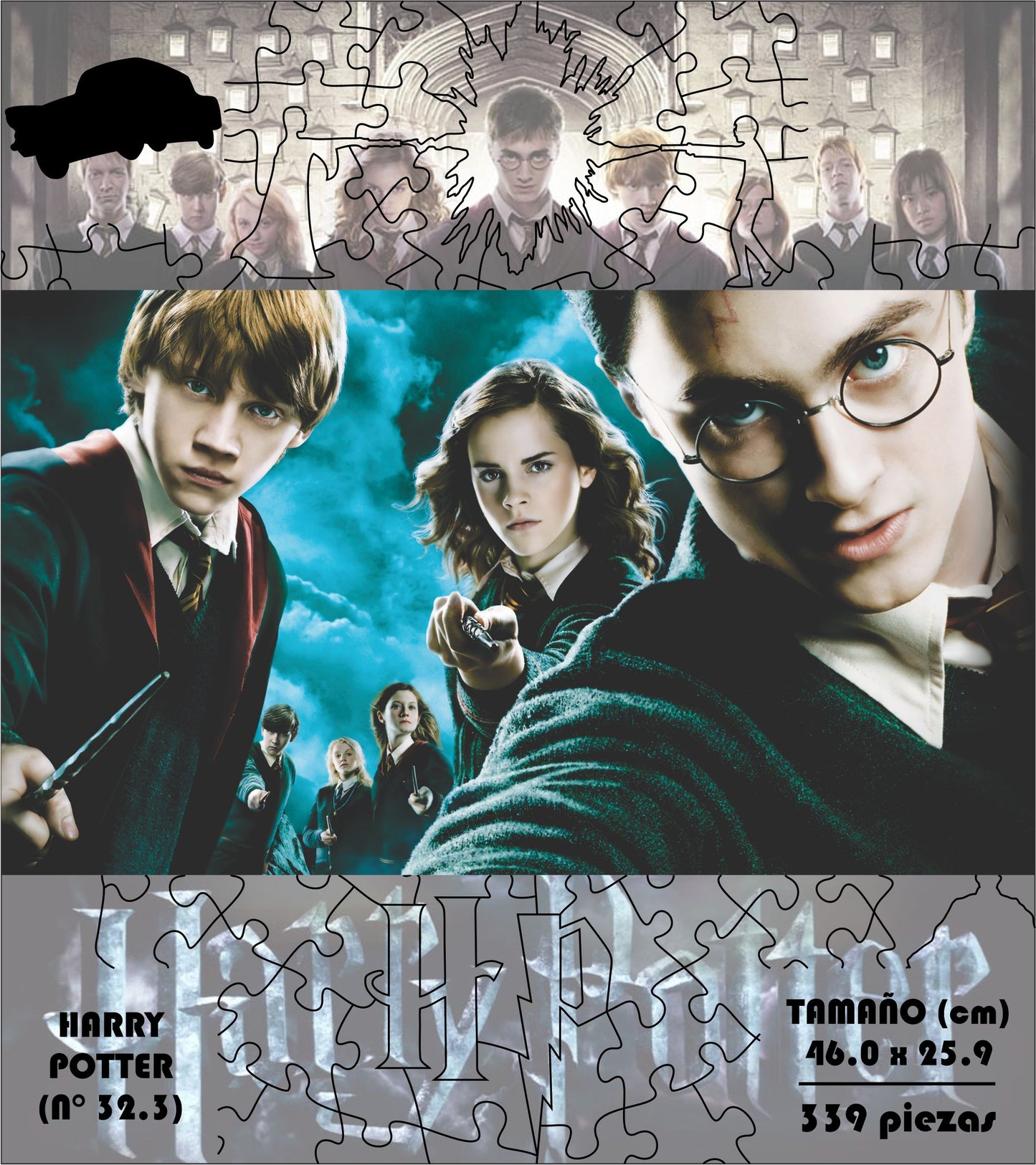 Rompecabezas Pers.Harry Potter  C:32.3 Puzzles Peru