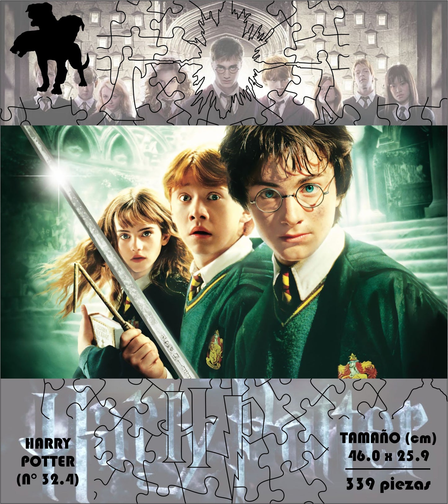 Rompecabezas Pers.Harry Potter  C:32.4 Puzzles Peru