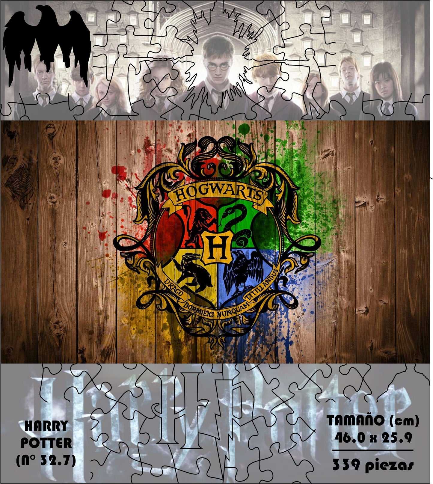 Rompecabezas Pers.Harry Potter  C:32.7 Puzzles Peru