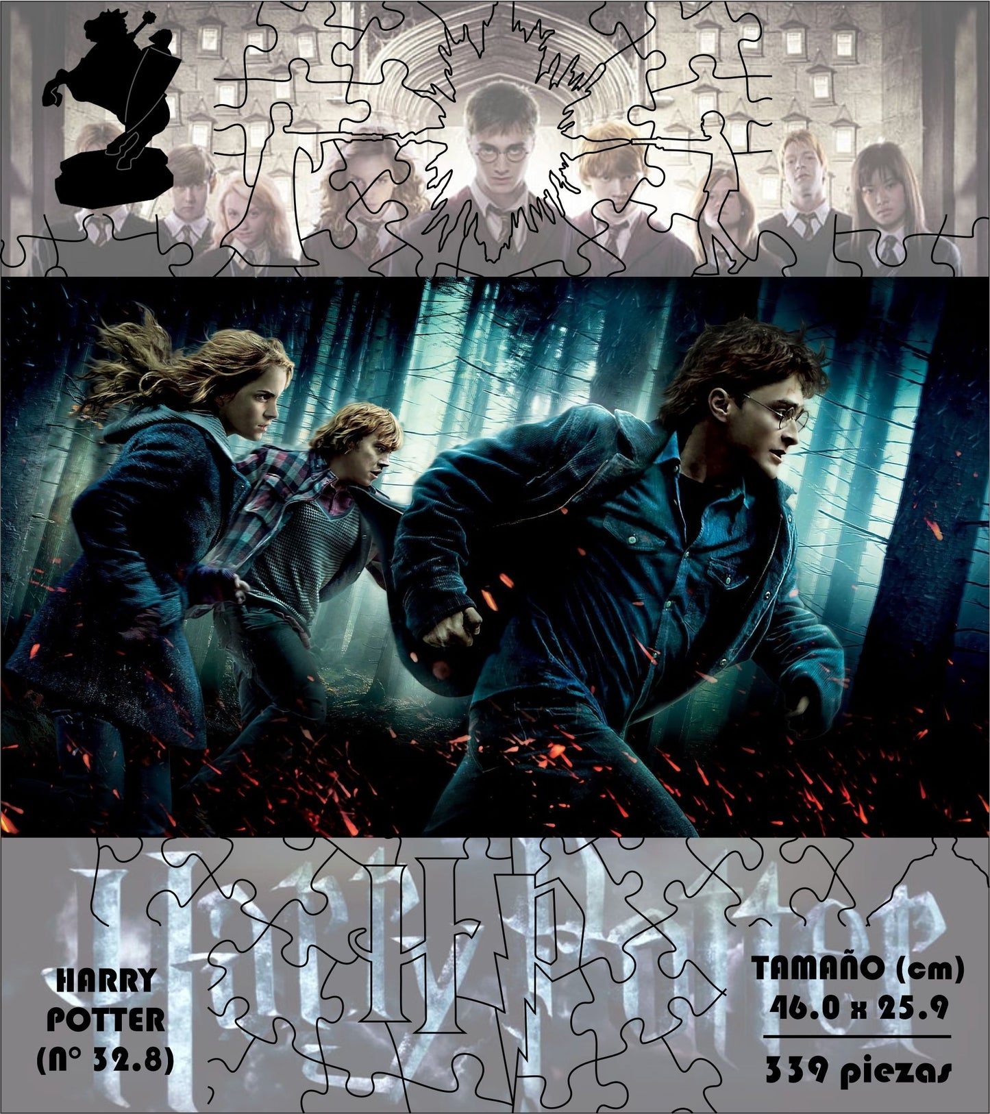 Rompecabezas Pers.Harry Potter  C:32.8 Puzzles Peru