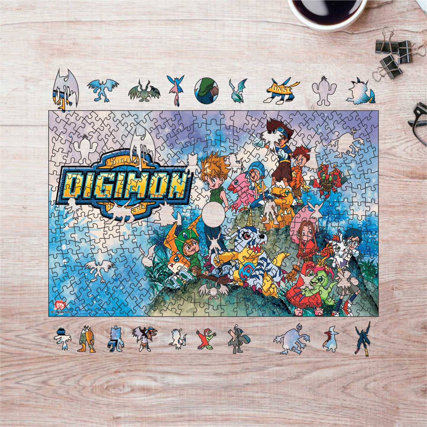 Rompecabezas Pers.Digimon  C:33.4 Puzzles Peru