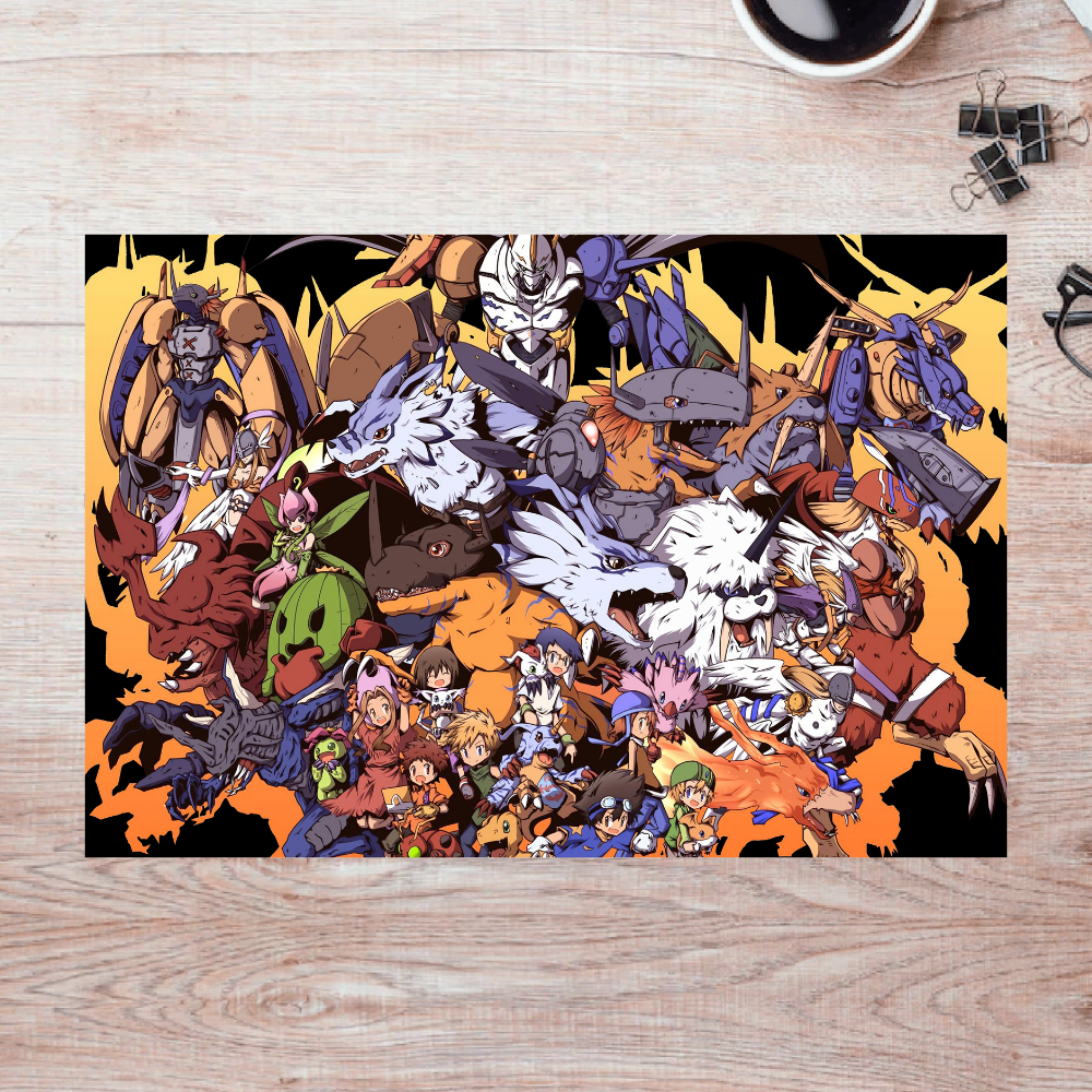 Rompecabezas Pers.Digimon  C:33.6 Puzzles Peru