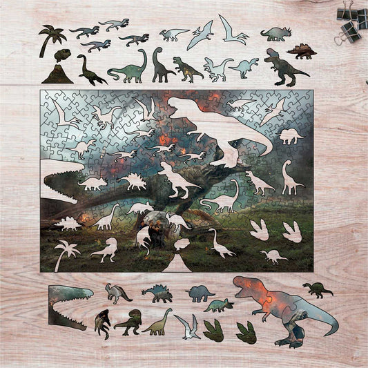 Rompecabezas Pers.Dinosaurios  C:34.2 Puzzles Peru