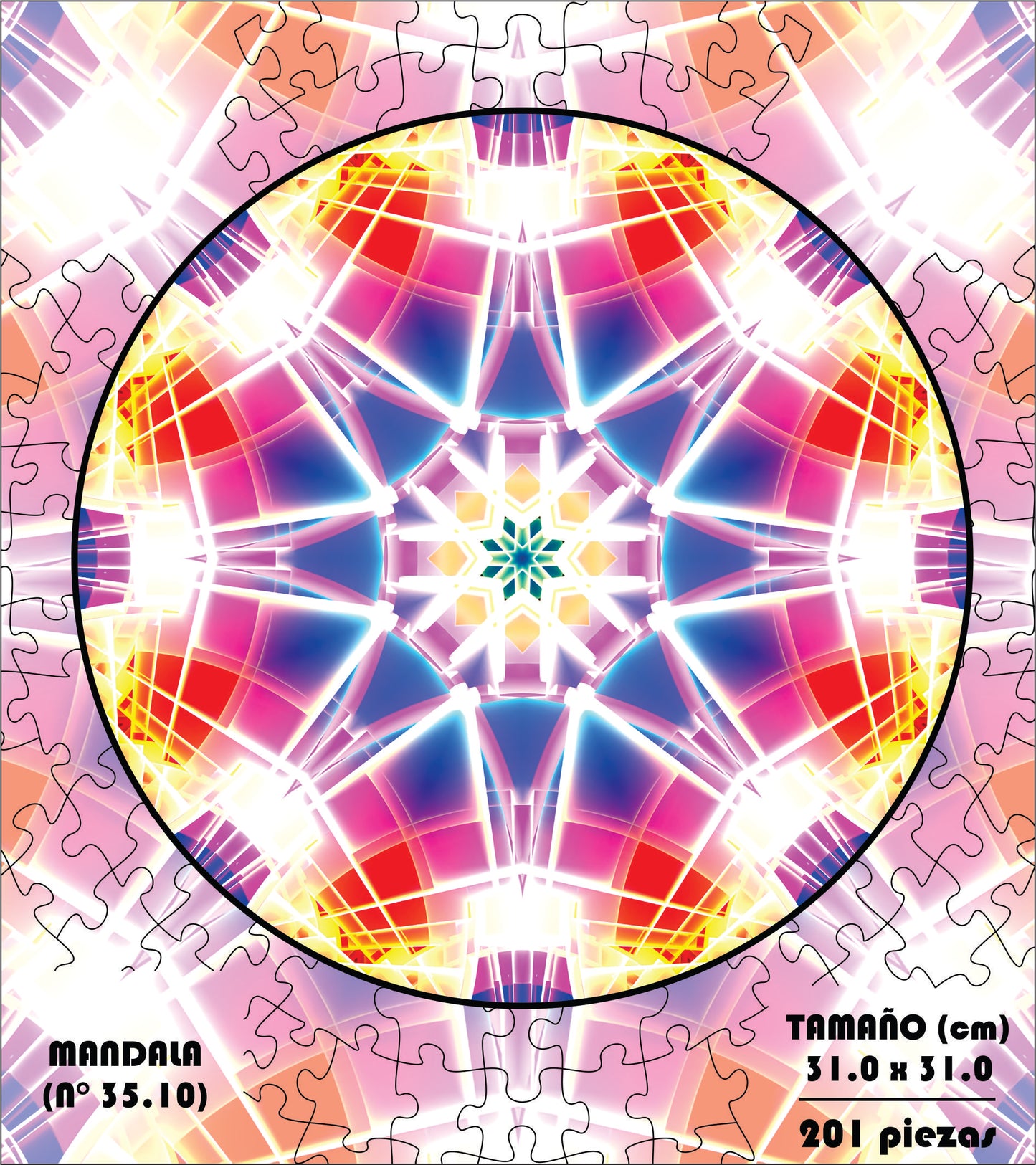 Rompecabezas Pers.Mandala  C:35.101 Puzzles Peru