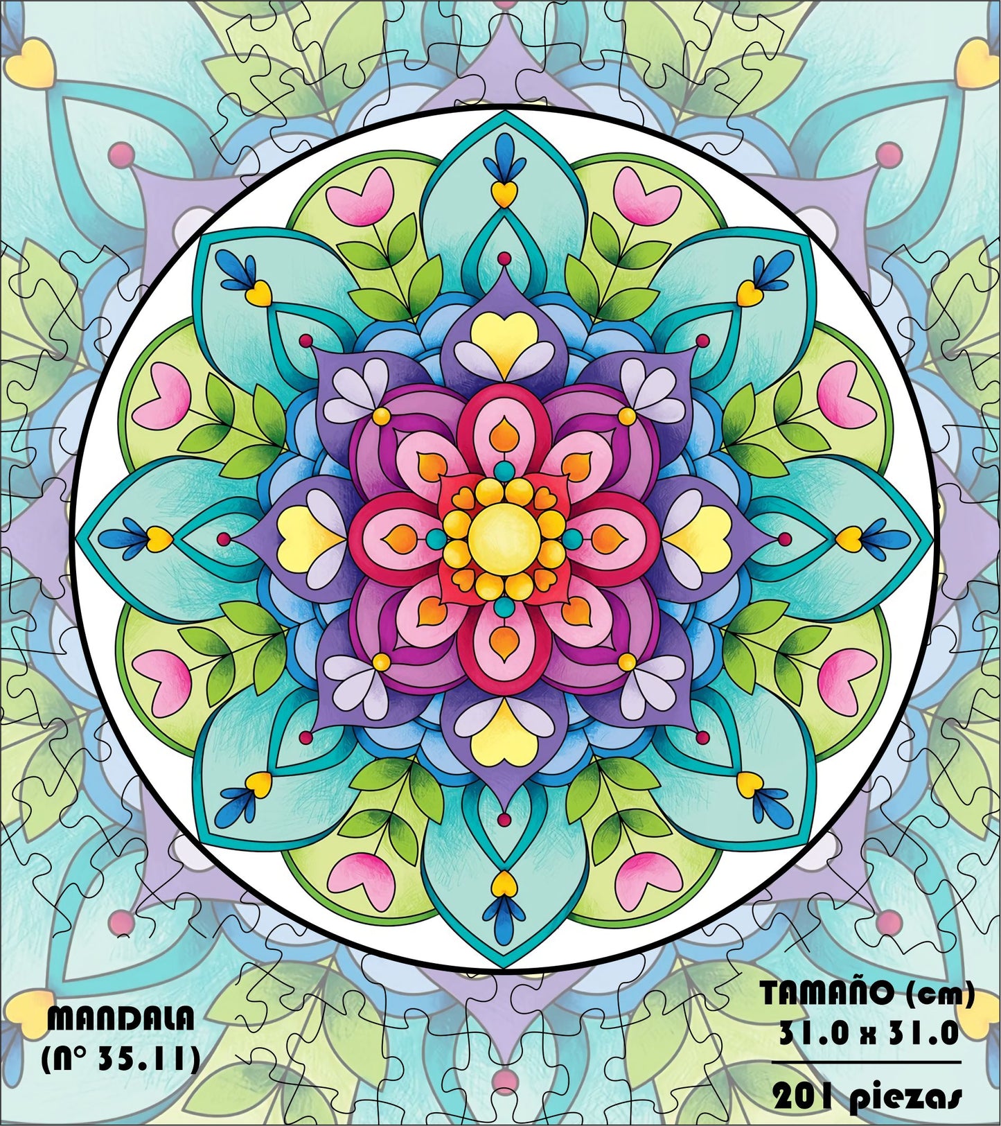 Rompecabezas Pers.Mandala  C:35.11 Puzzles Peru