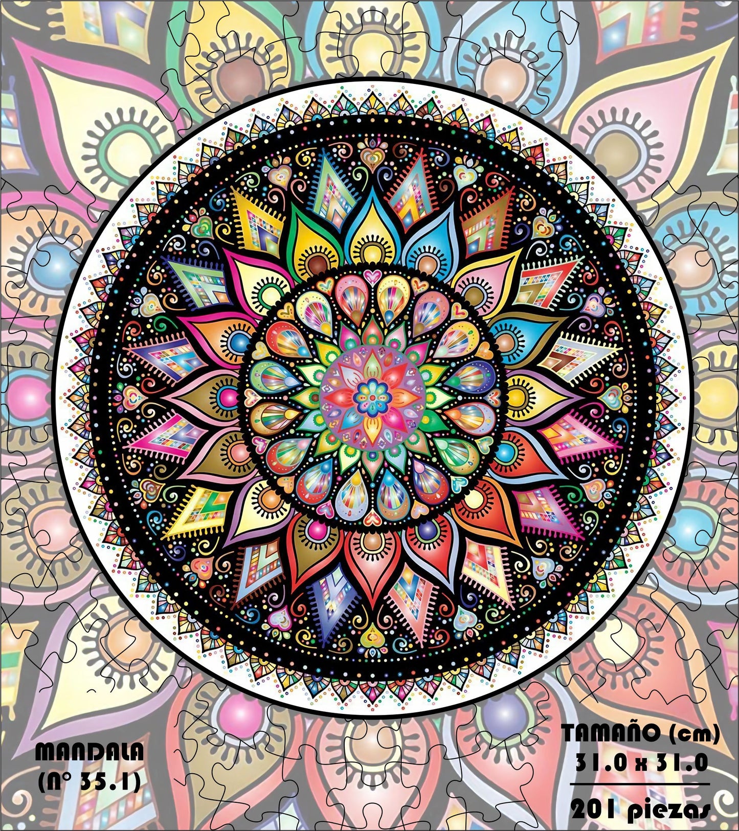 Rompecabezas Pers.Mandala  C:35.1 Puzzles Peru