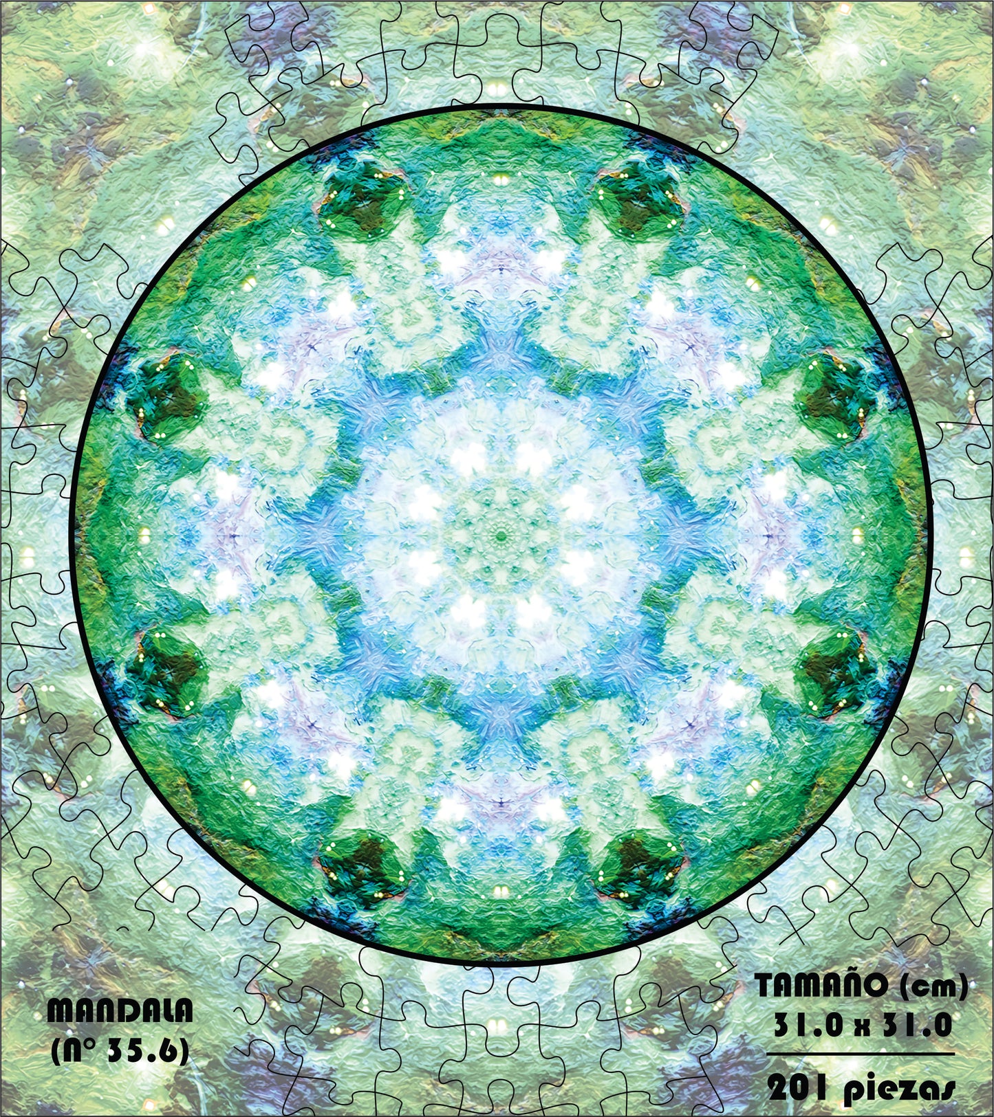 Rompecabezas Pers.Mandala  C:35.6 Puzzles Peru