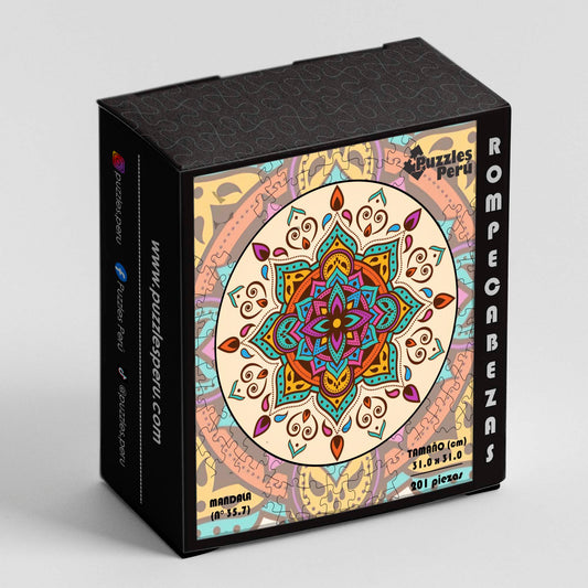 Rompecabezas Pers.Mandala  C:35.7 Puzzles Peru