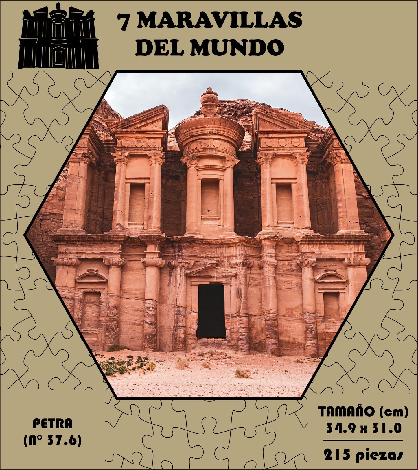 Rompecabezas Pers.Petra  C:37.6 Puzzles Peru