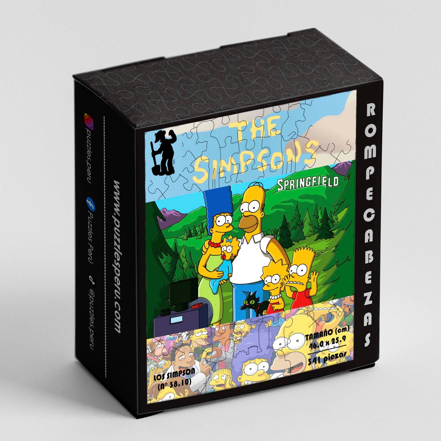 Rompecabezas Pers.Los Simpsons  C:38.101 Puzzles Peru