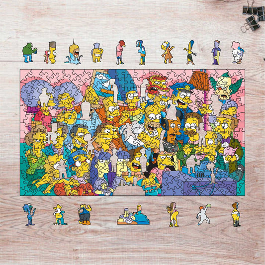 Rompecabezas Pers.Los Simpsons  C:38.1 Puzzles Peru