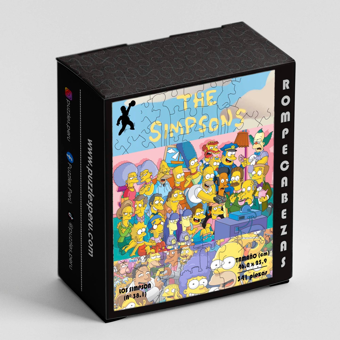 Rompecabezas Pers.Los Simpsons  C:38.1 Puzzles Peru