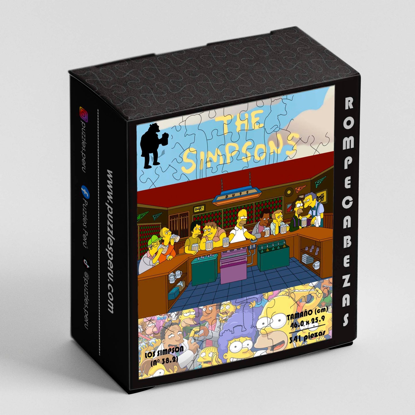 Rompecabezas Pers.Los Simpsons  C:38.2 Puzzles Peru