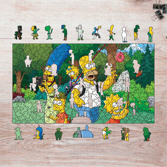 Rompecabezas Pers.Los Simpsons  C:38.6 Puzzles Peru