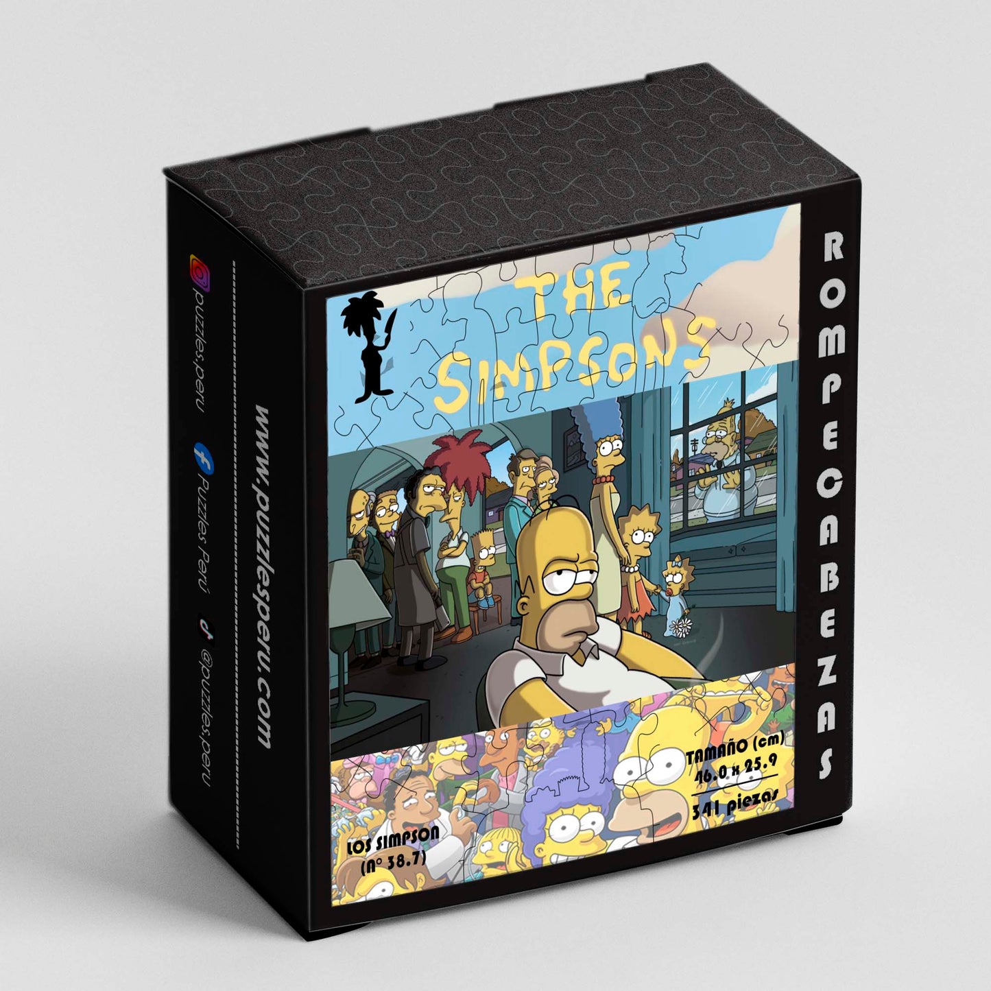 Rompecabezas Pers.Los Simpsons  C:38.7 Puzzles Peru