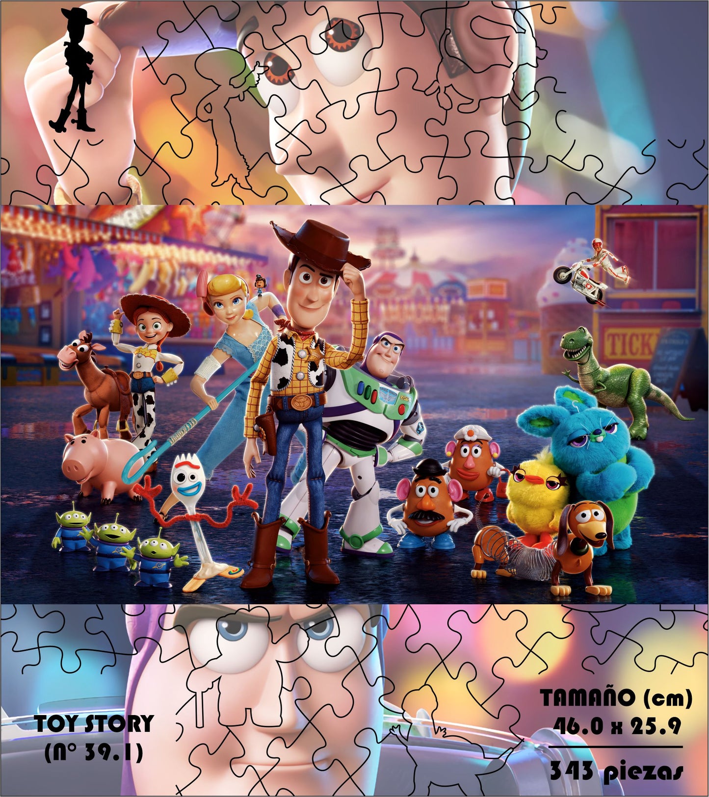 Rompecabezas Pers.Toy Story  C:39.1 Puzzles Peru