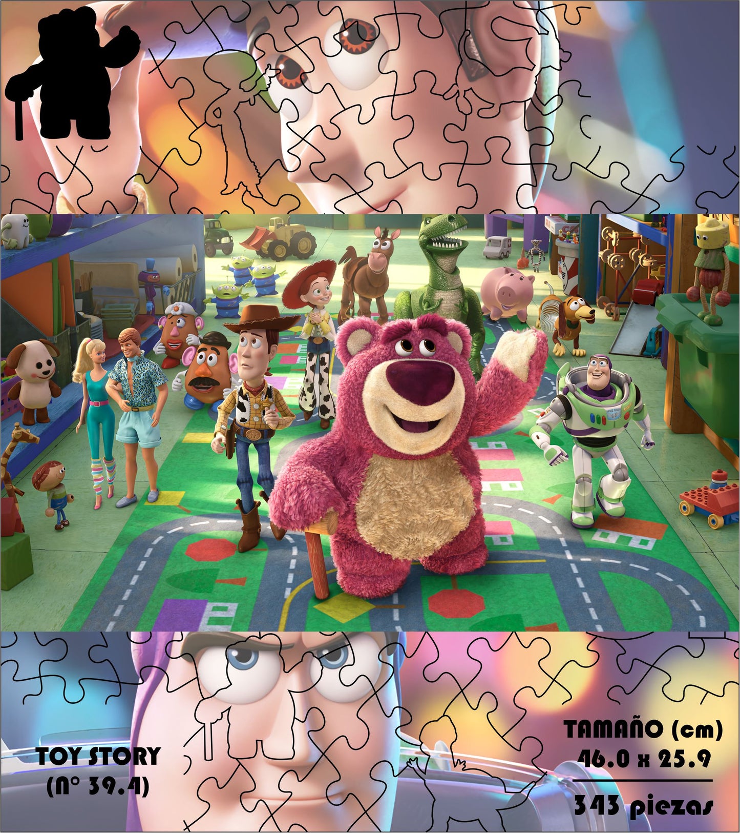 Rompecabezas Pers.Toy Story  C:39.4 Puzzles Peru