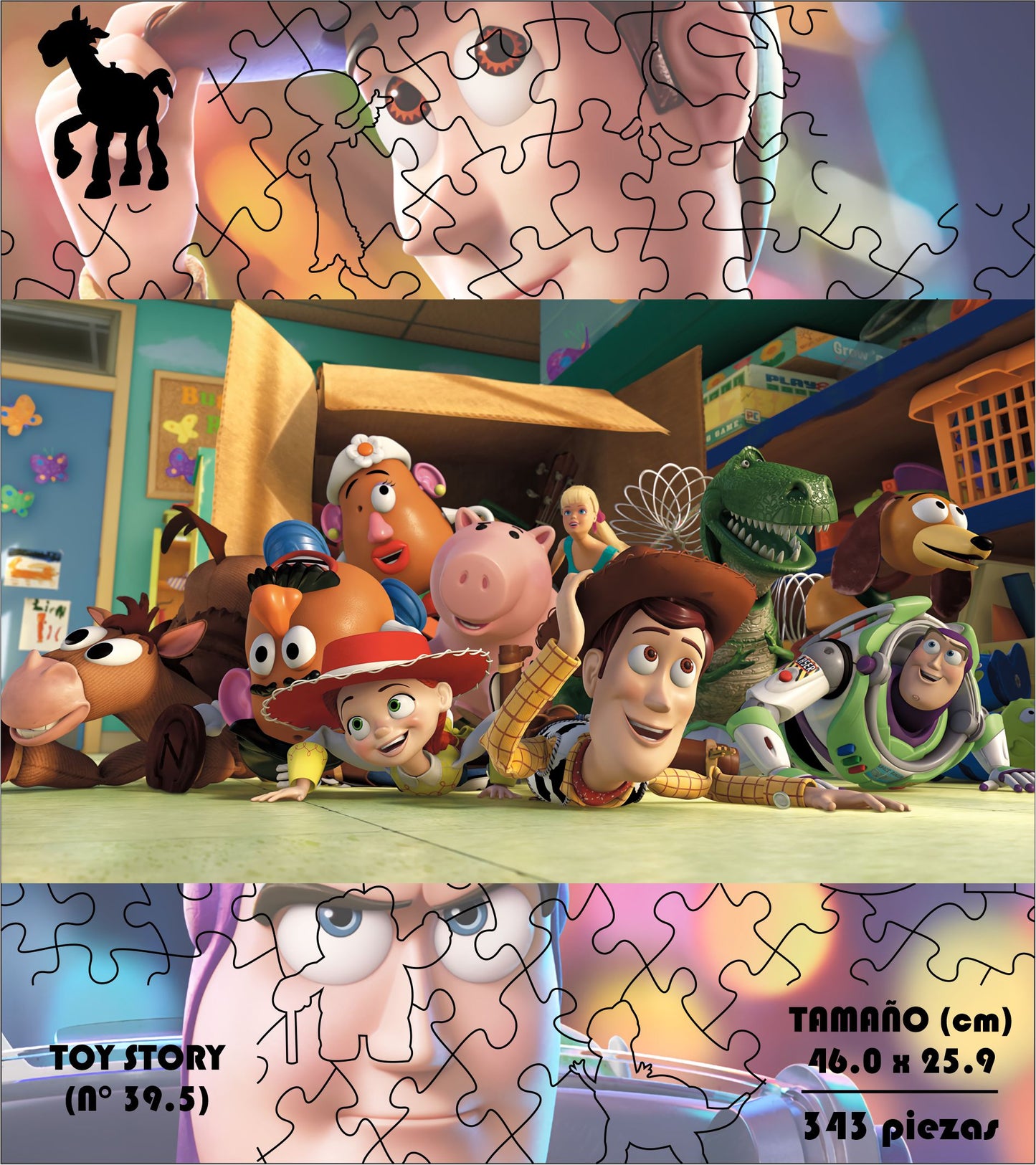 Rompecabezas Pers.Toy Story  C:39.5 Puzzles Peru