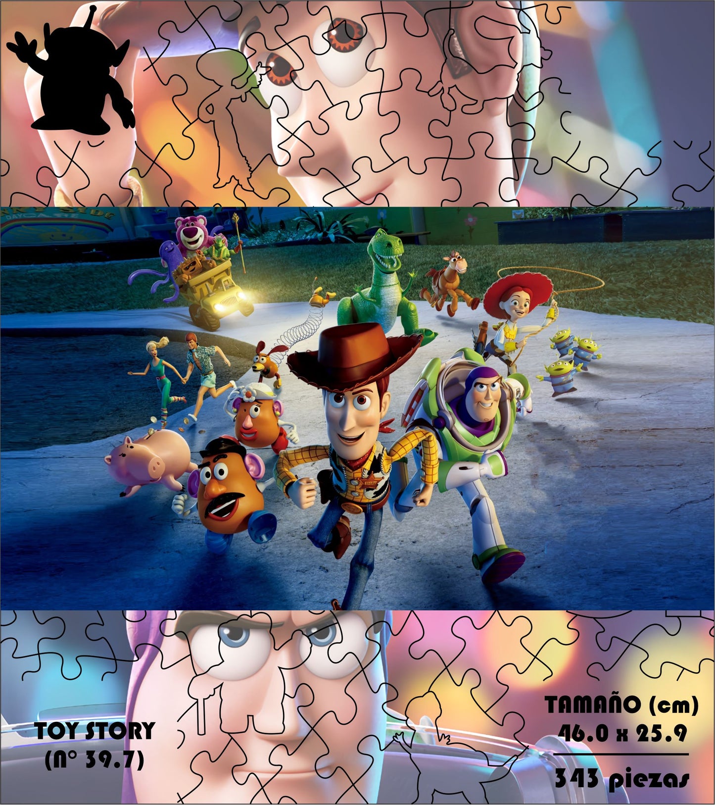 Rompecabezas Pers.Toy Story  C:39.7 Puzzles Peru