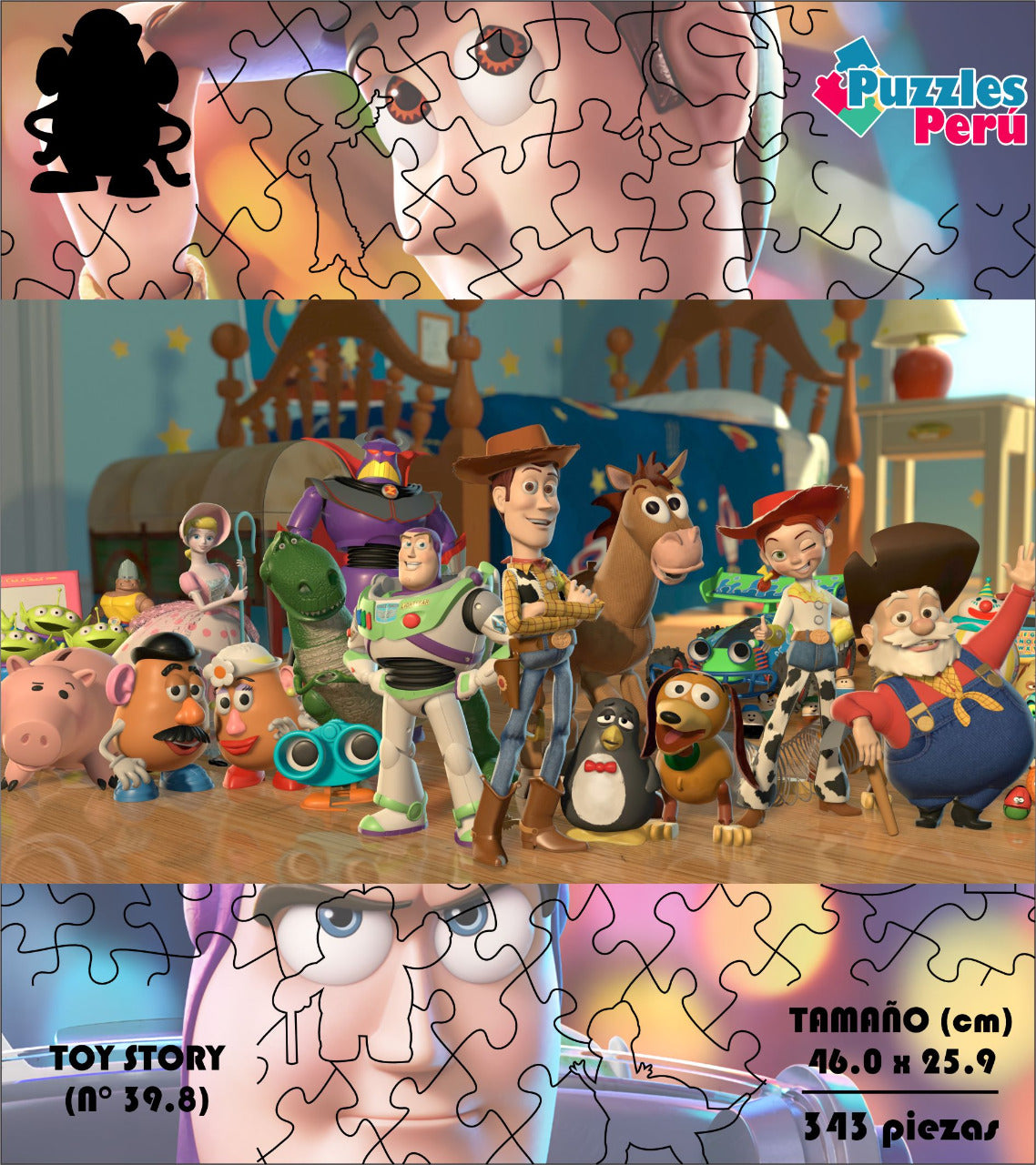 Rompecabezas Pers.Toy Story  C:39.8 Puzzles Peru