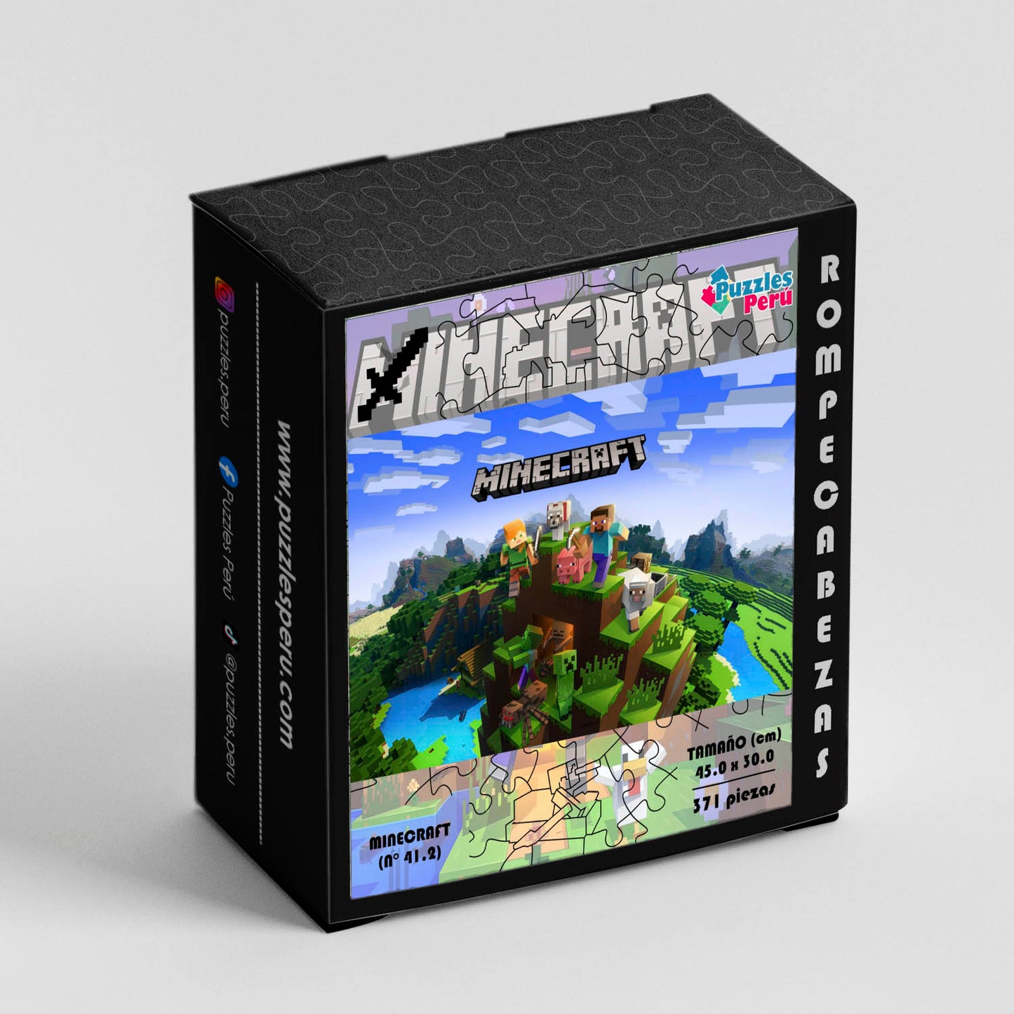 Rompecabezas Minecraft  C:41.2 Pers. Puzzles Peru