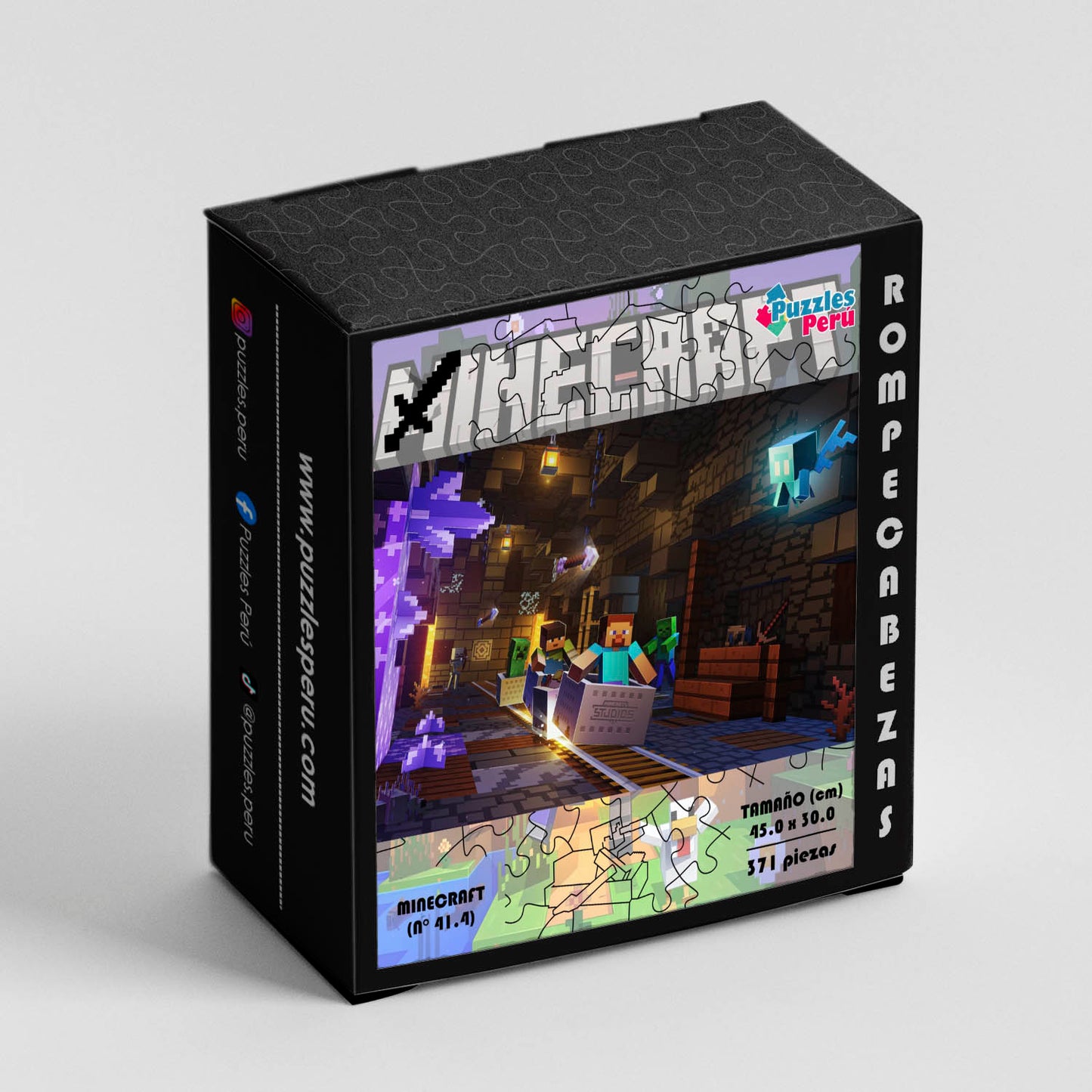 Rompecabezas Minecraft  C:41.4 Pers. Puzzles Peru