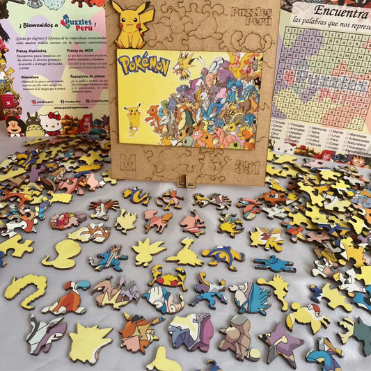 Rompecabezas Pers.Pokemon  C:31.16 Puzzles Peru