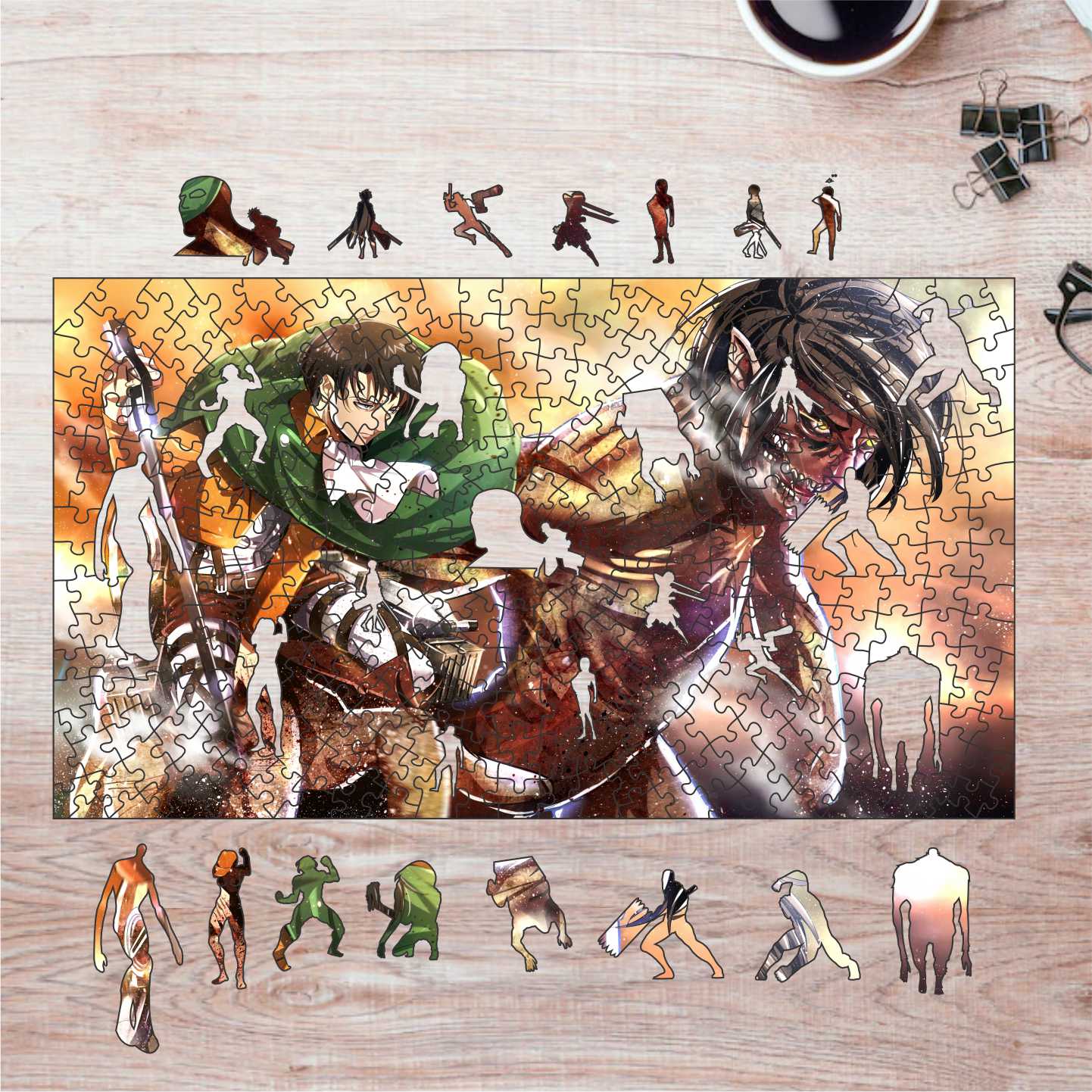 Rompecabezas Pers.Shingeki  C:43.8 Puzzles Peru