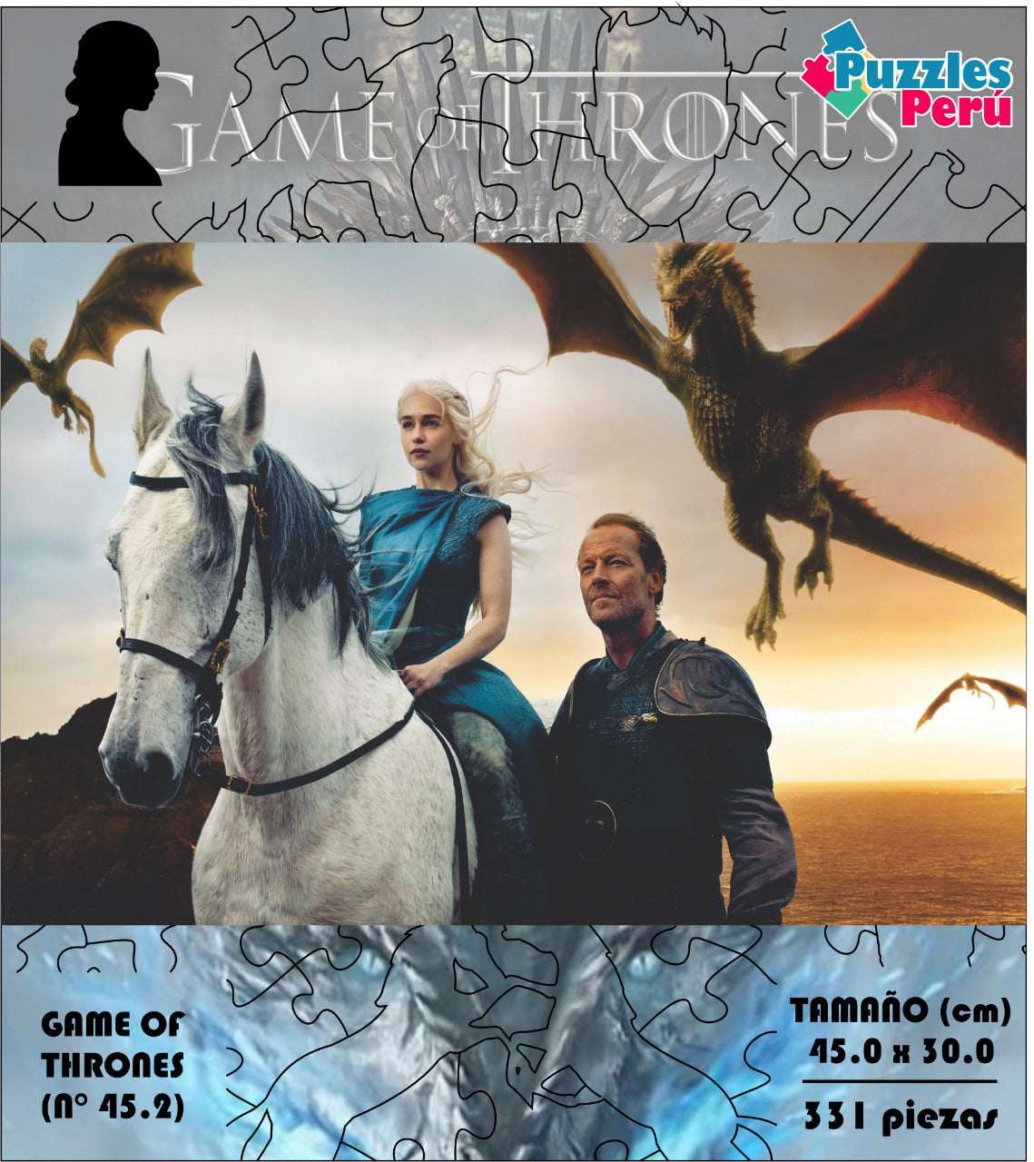 Rompecabezas Pers.Game Of Thrones  C:45.2 Puzzles Peru