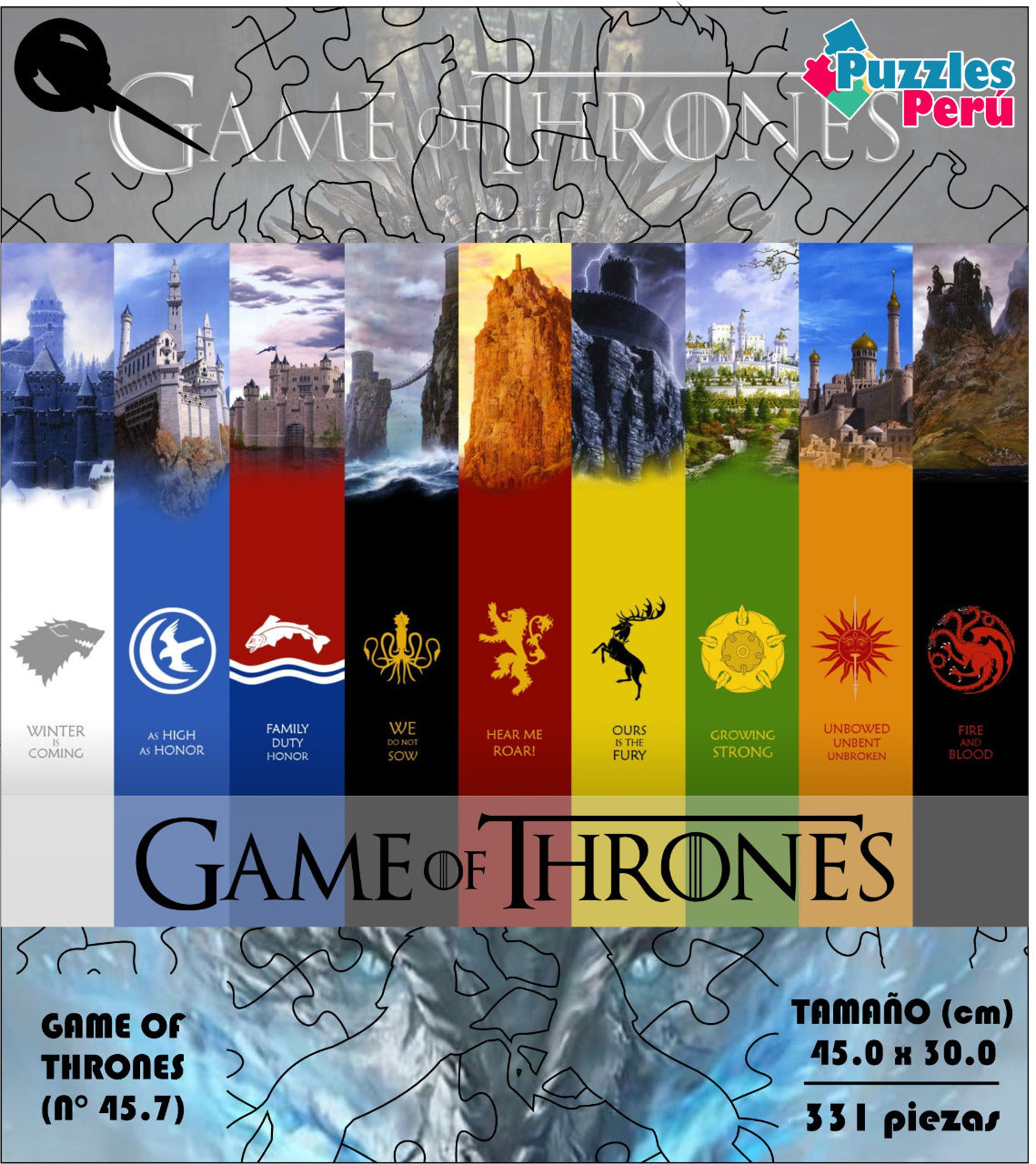 Rompecabezas Pers.Game Of Thrones  C:45.7 Puzzles Peru