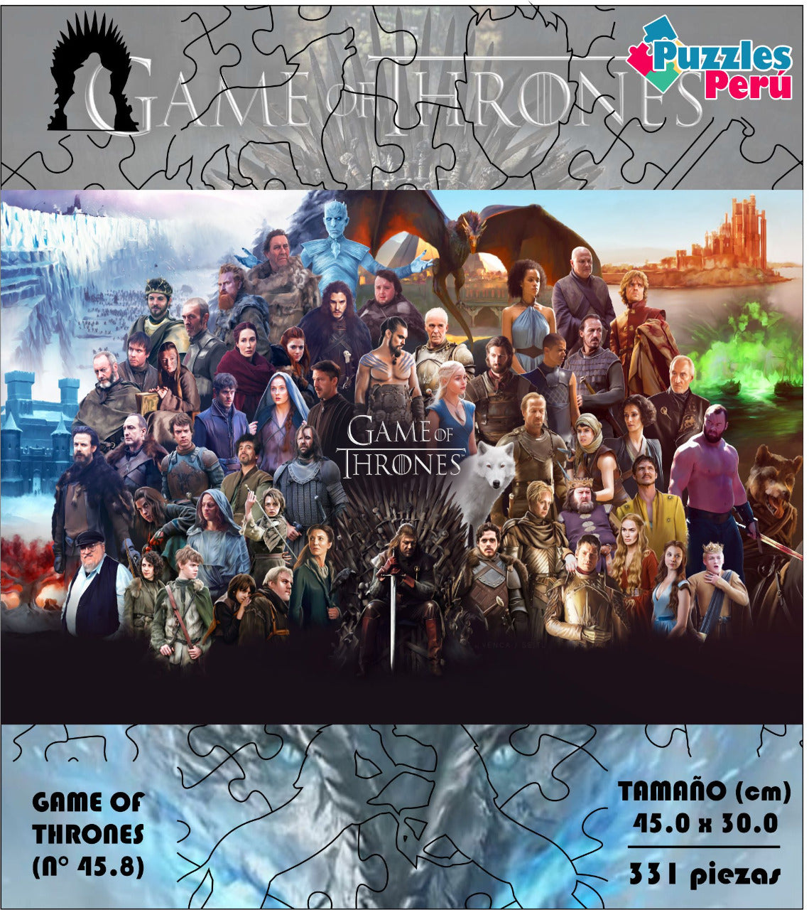 Rompecabezas Pers.Game Of Thrones  C:45.8 Puzzles Peru