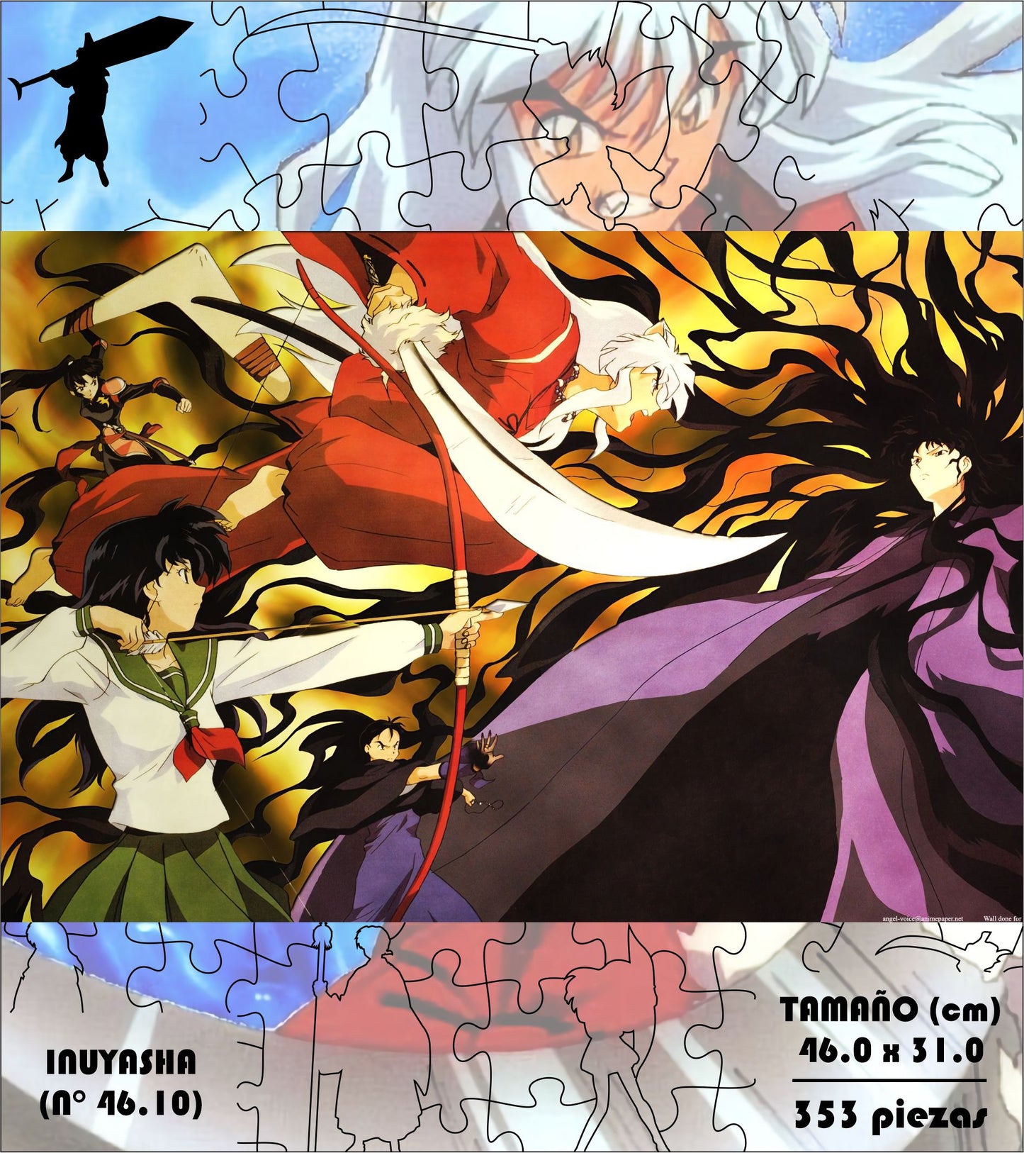 Rompecabezas Pers.Inuyasha  C:46.101 Puzzles Peru