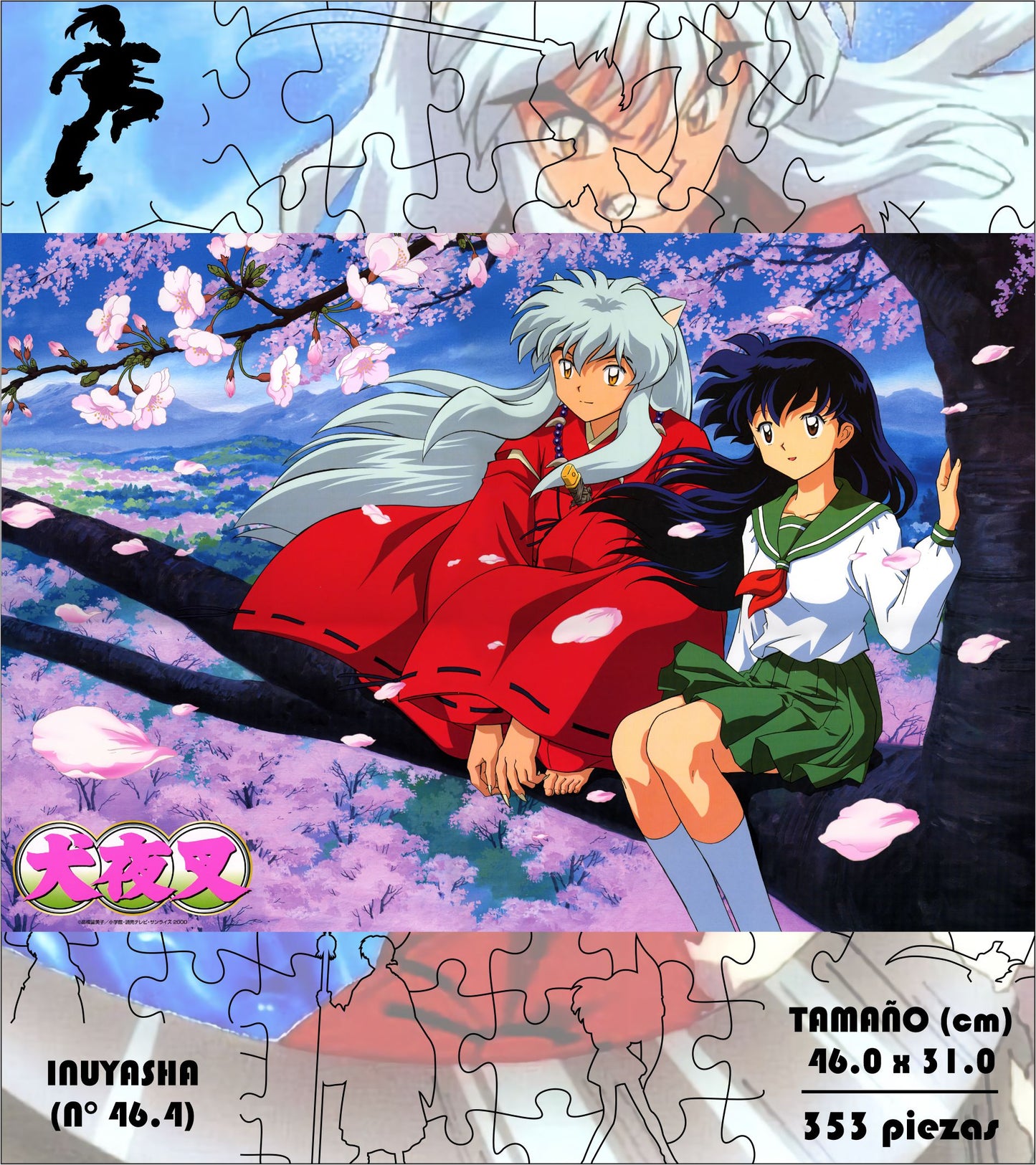 Rompecabezas Pers.Inuyasha  C:46.4 Puzzles Peru