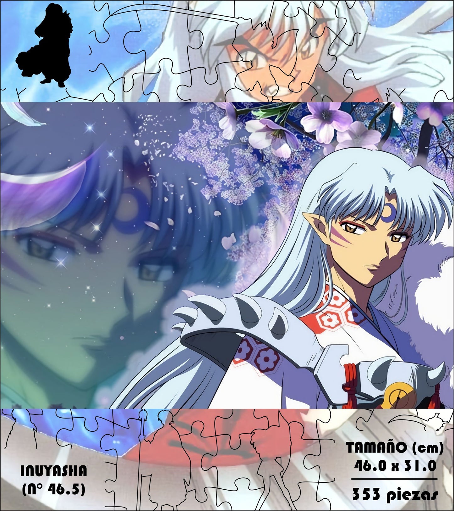 Rompecabezas Pers.Inuyasha  C:46.5 Puzzles Peru