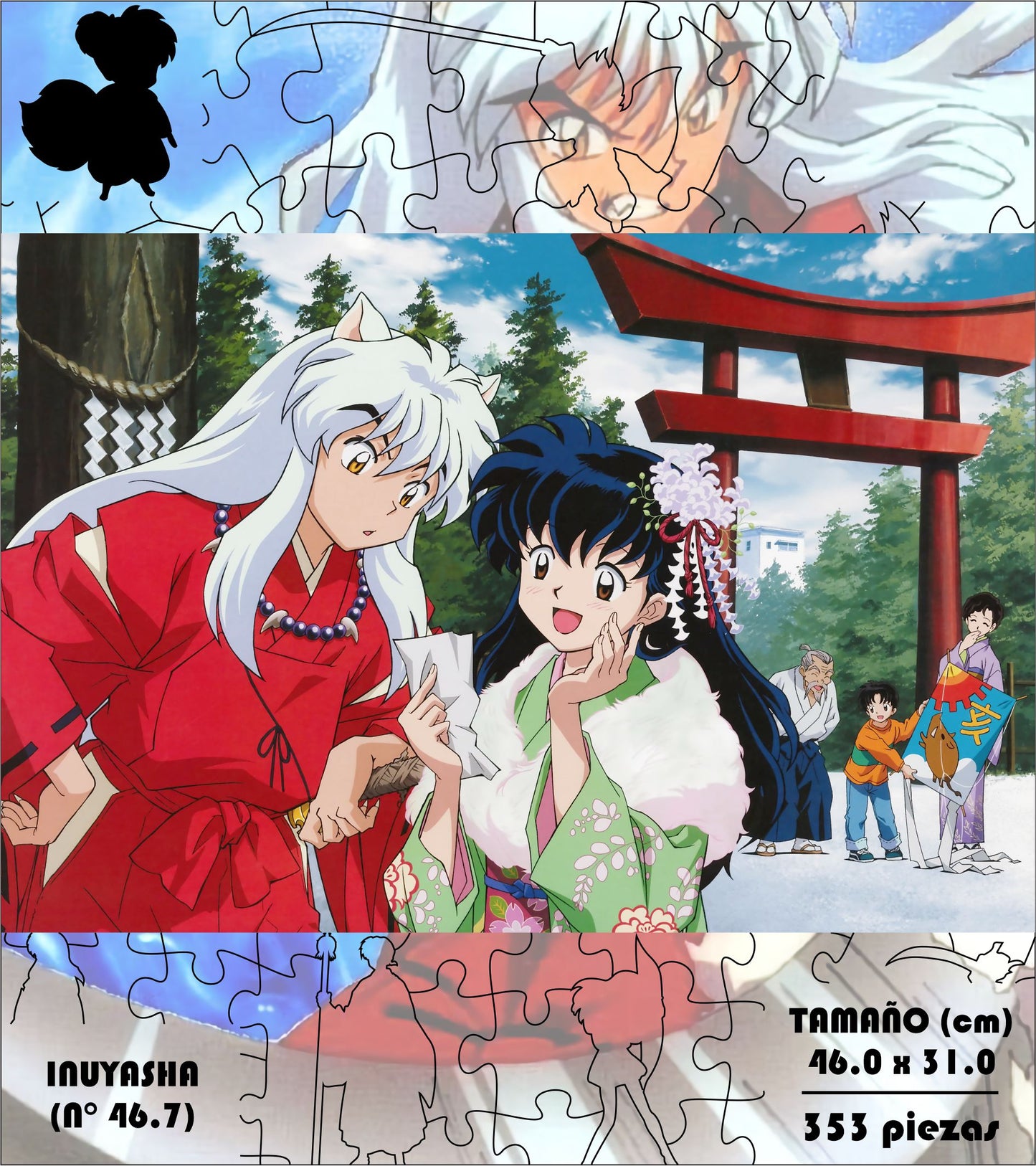 Rompecabezas Pers.Inuyasha  C:46.7 Puzzles Peru