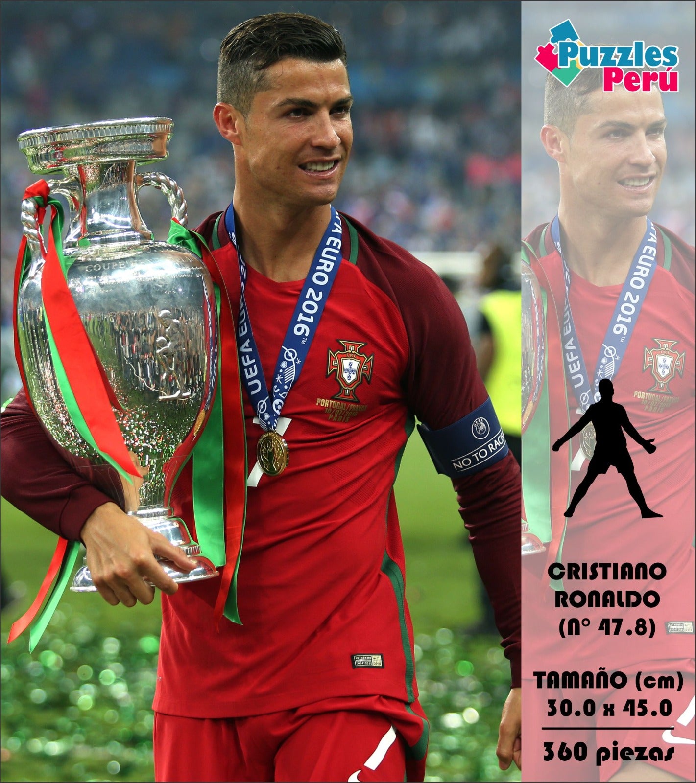 Rompecabezas Cristiano Ronaldo  C:47.8 Pers. Puzzles Peru