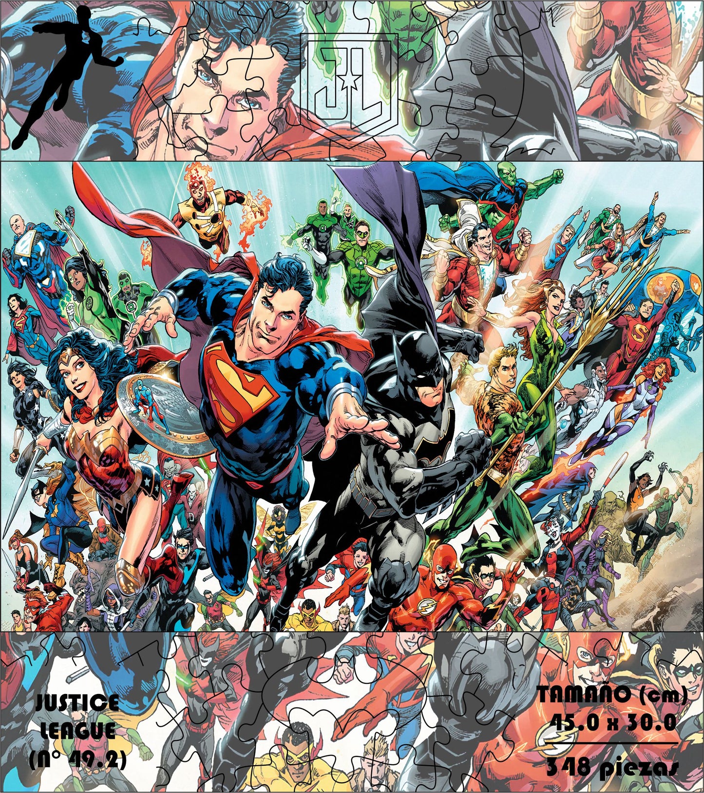 Rompecabezas Pers.Justice League  C:49.2 Puzzles Peru