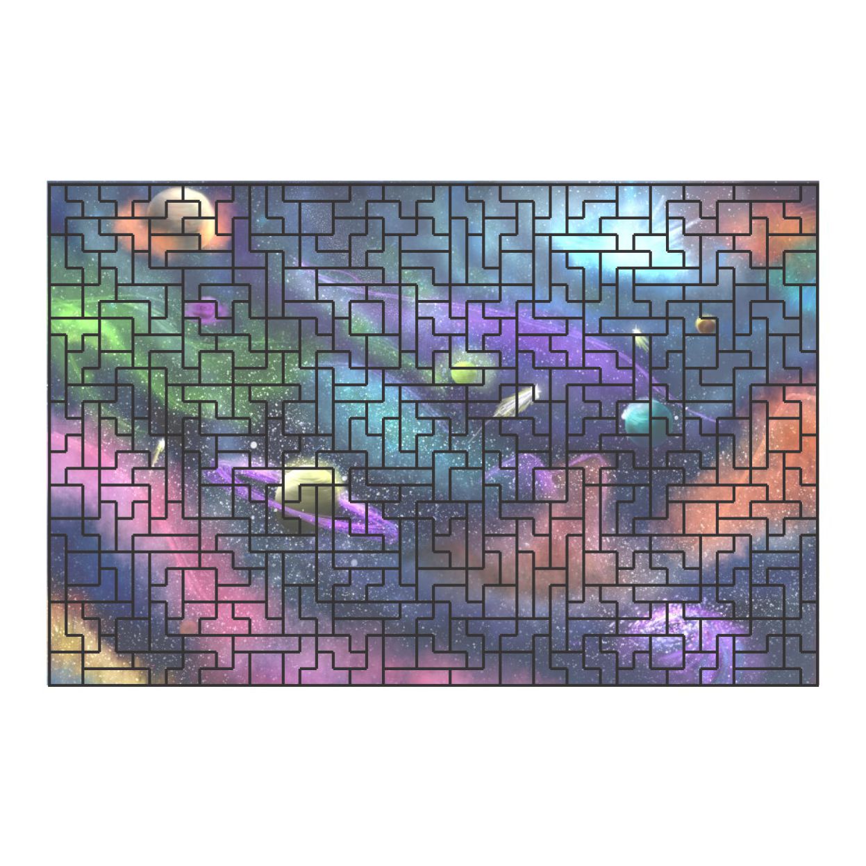 Rompecabezas Sistema Solar COD:5.5 Person. -Puzzles Peru